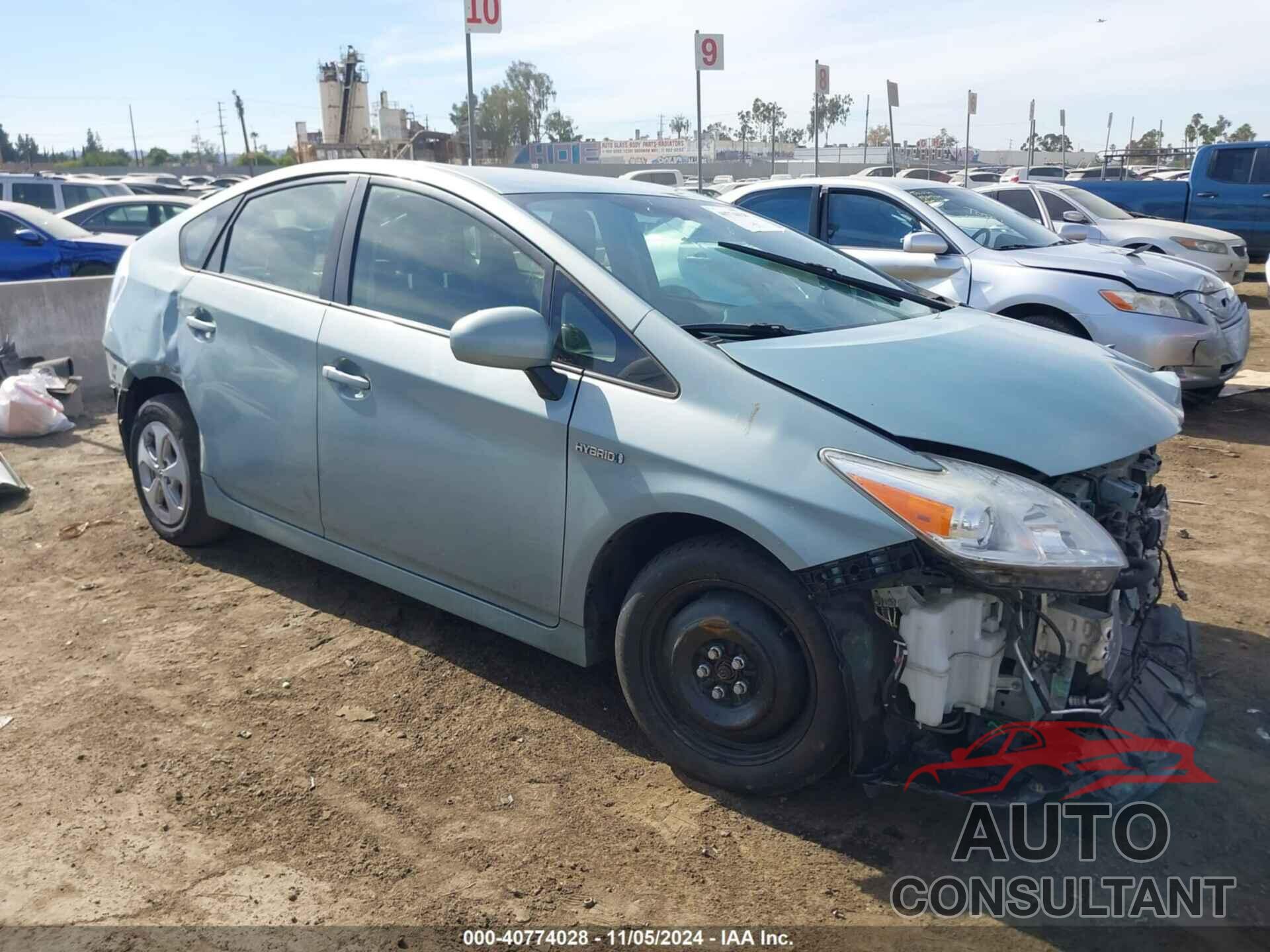 TOYOTA PRIUS 2012 - JTDKN3DU9C1578962