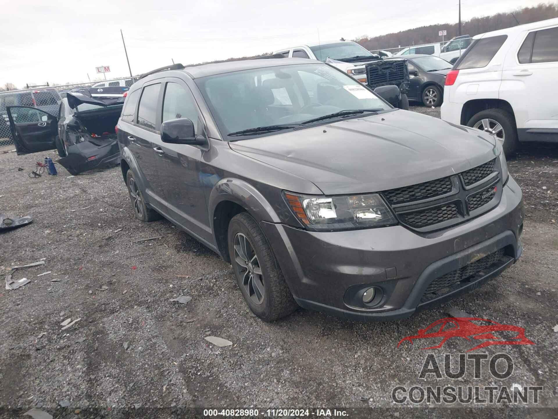 DODGE JOURNEY 2018 - 3C4PDCBG9JT525626