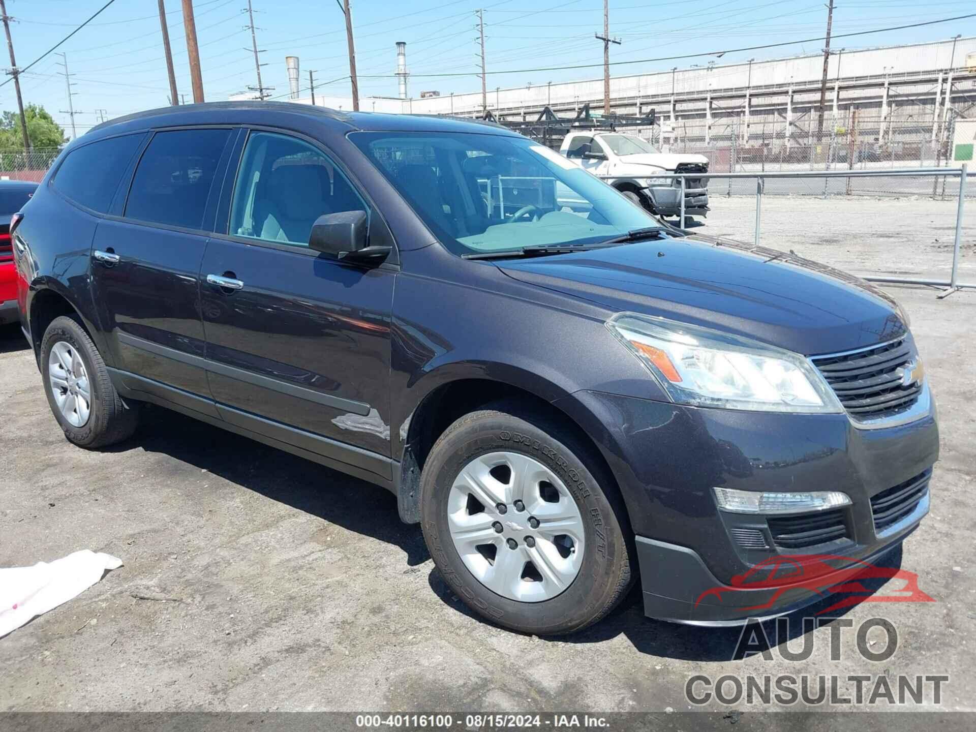 CHEVROLET TRAVERSE 2016 - 1GNKRFED9GJ324475