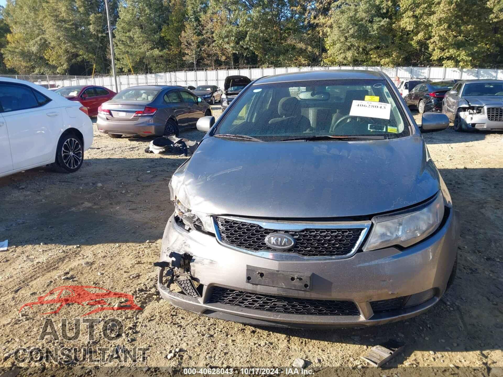 KIA FORTE 2012 - KNAFU4A27C5487191