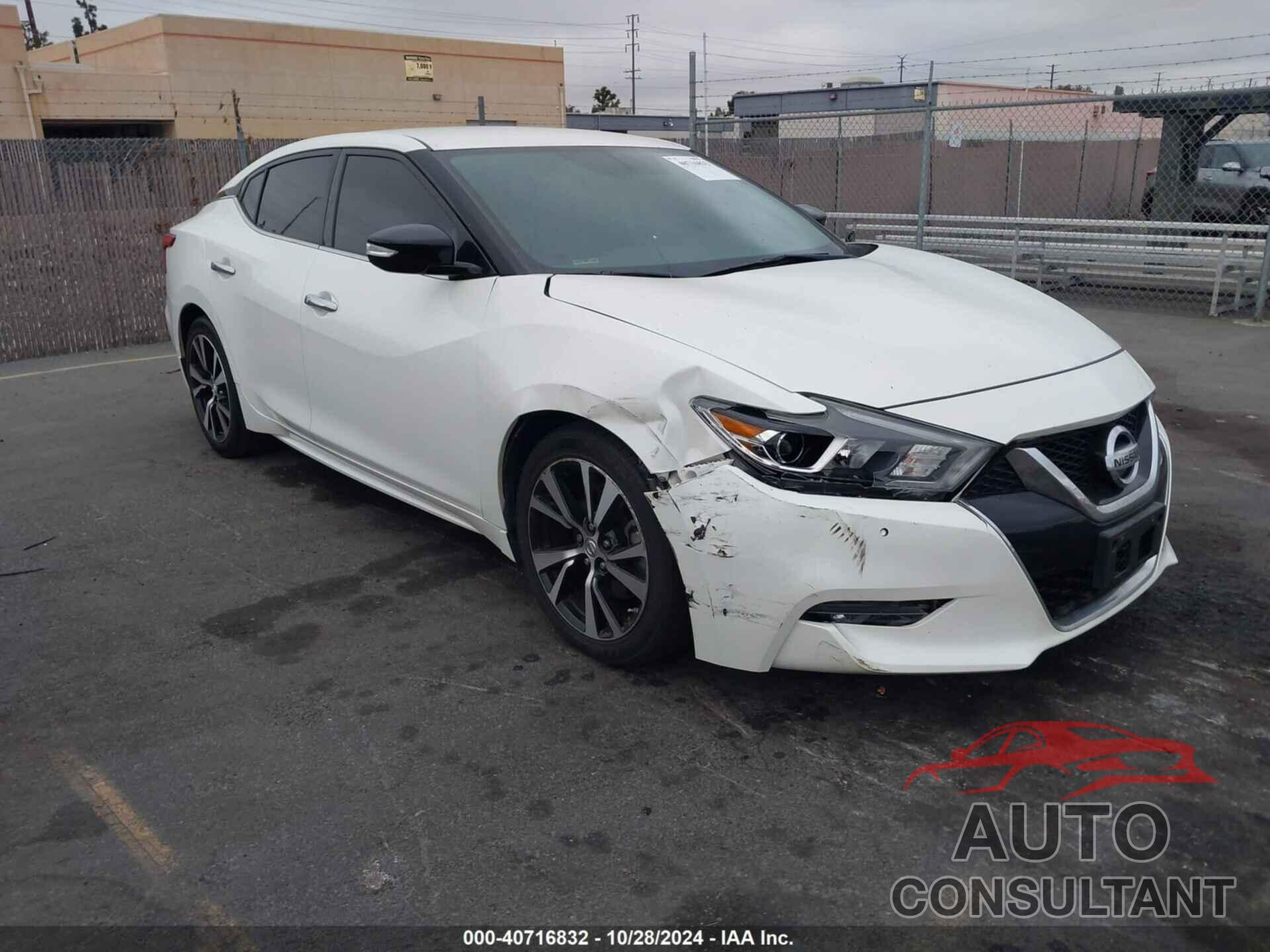 NISSAN MAXIMA 2018 - 1N4AA6AP7JC398281