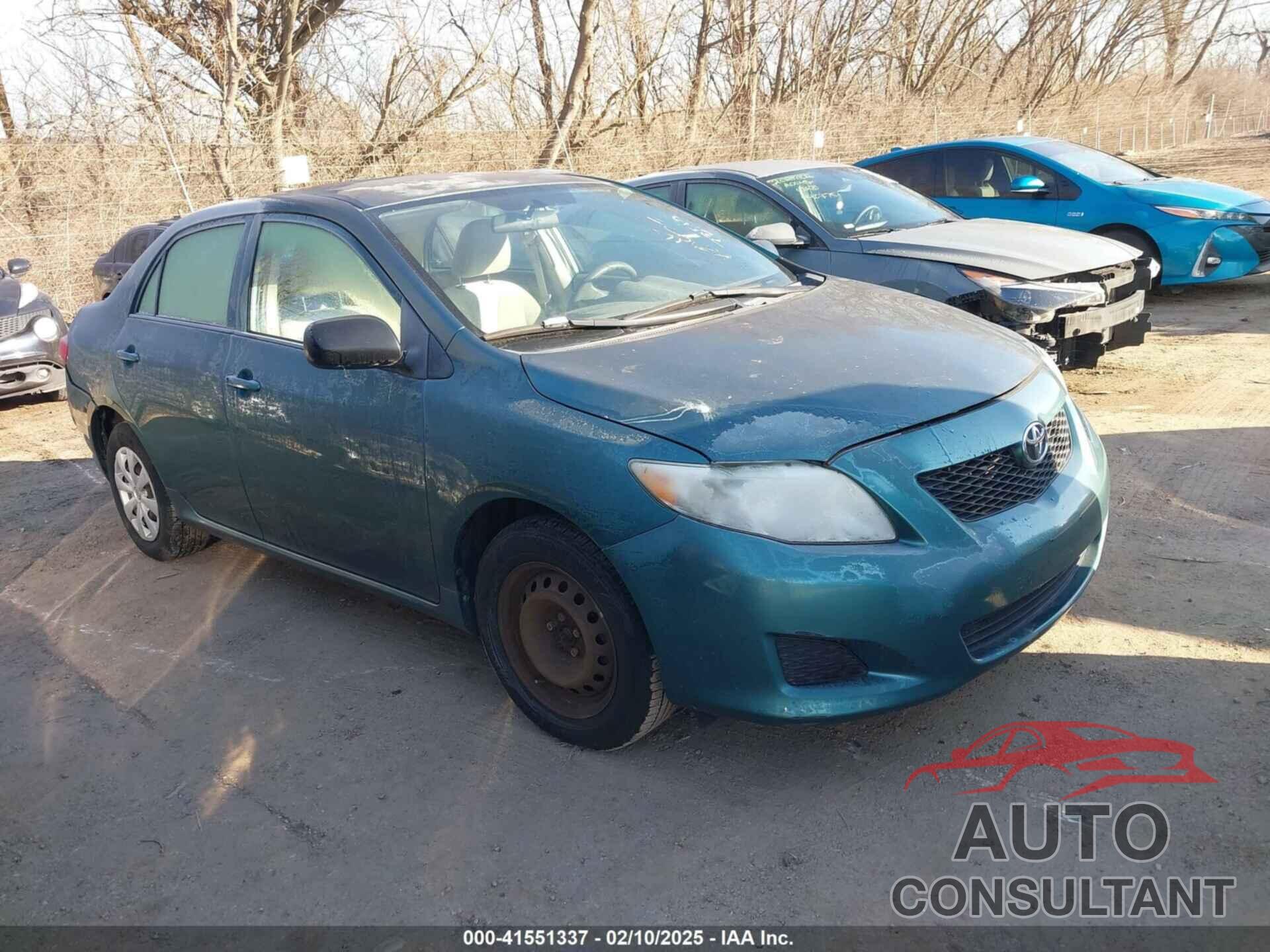 TOYOTA COROLLA 2009 - 1NXBU40E19Z126367