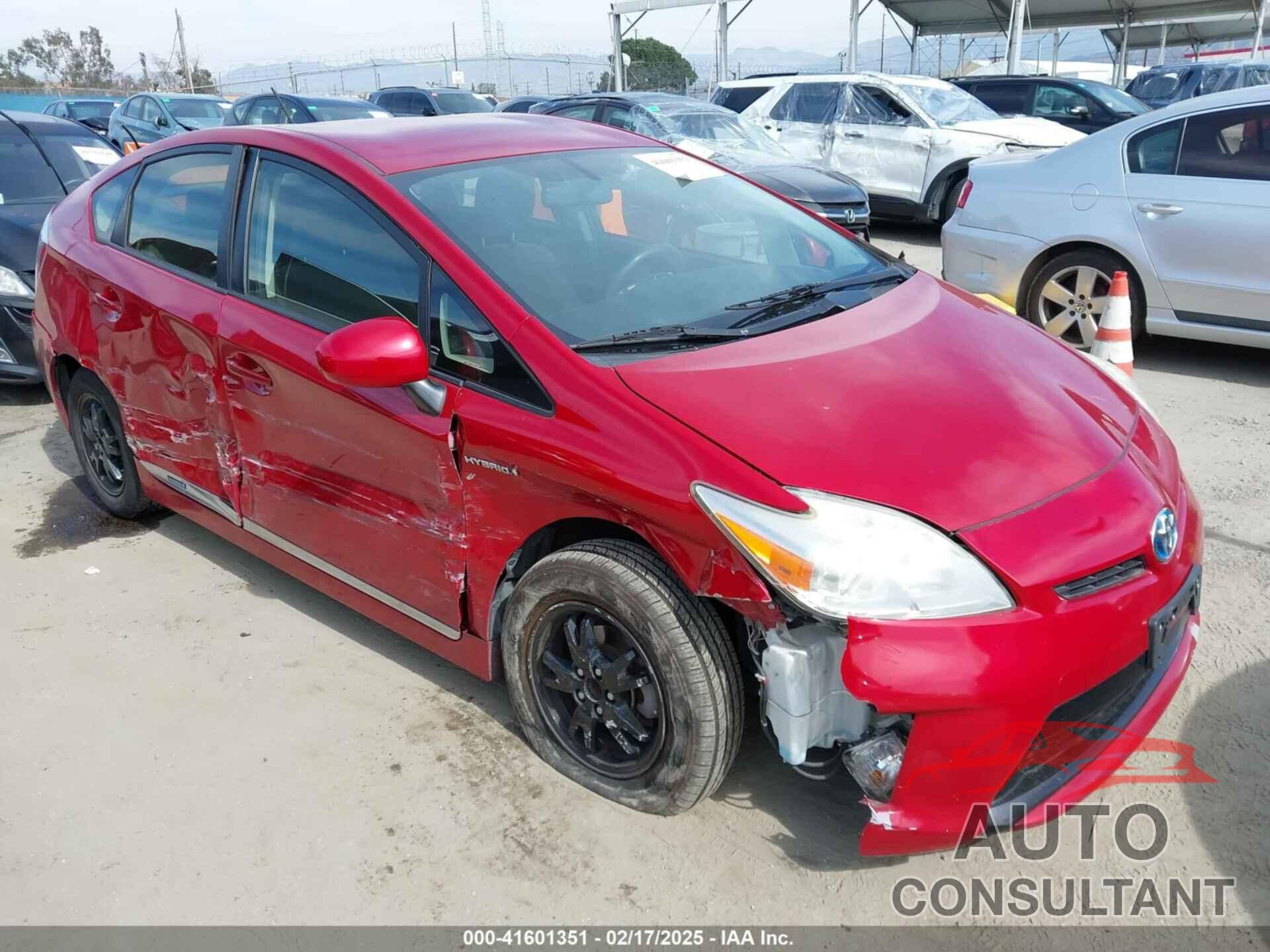 TOYOTA PRIUS 2013 - JTDKN3DU7D0351261