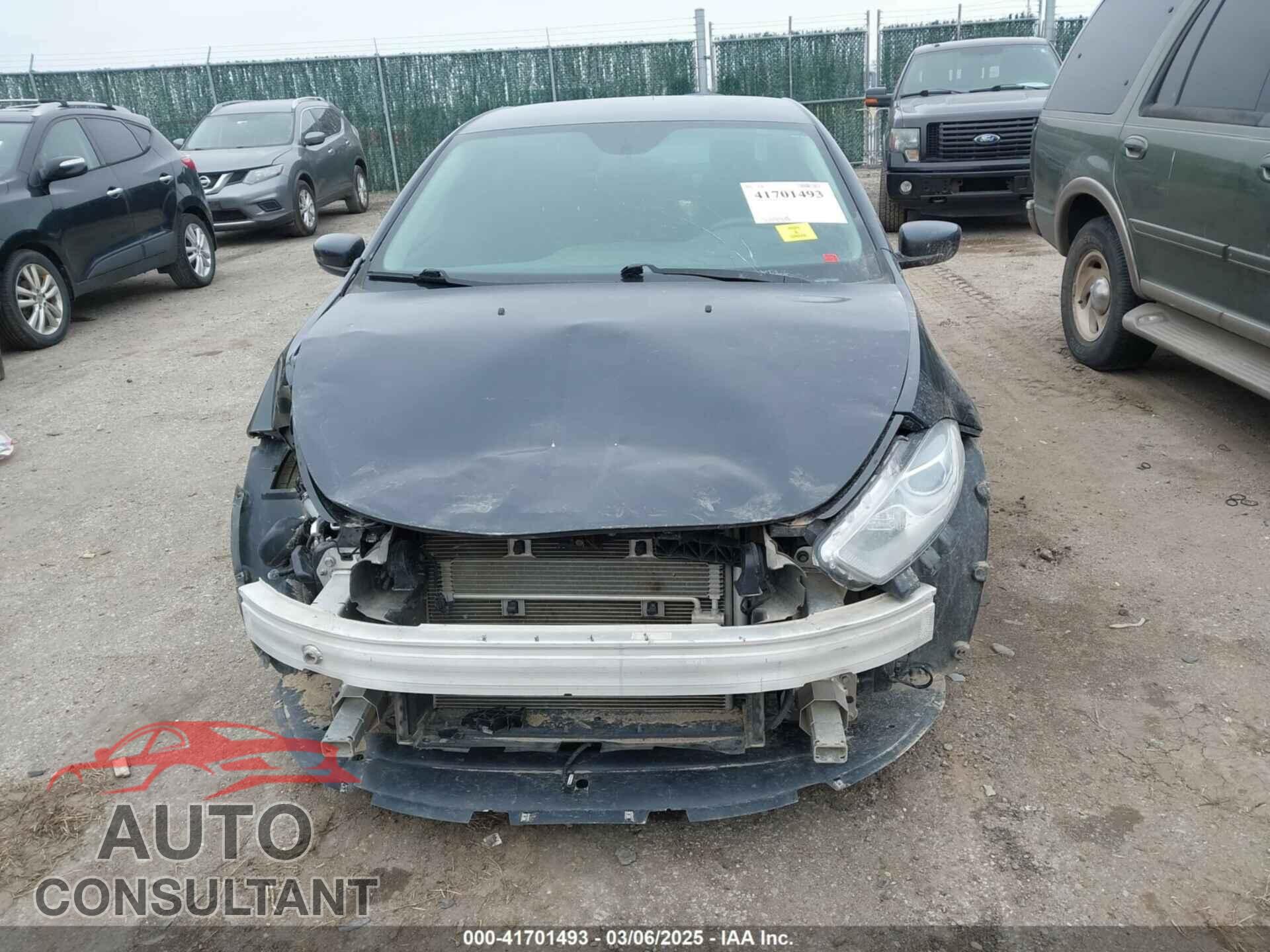 DODGE DART 2013 - 1C3CDFBA2DD270604
