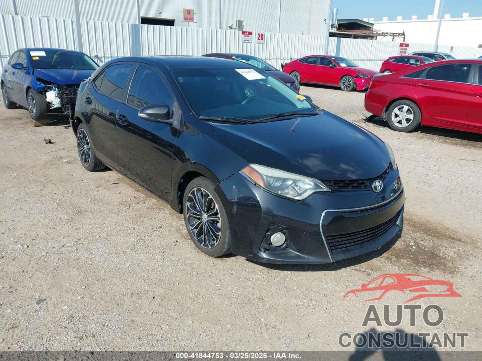 TOYOTA COROLLA 2014 - 5YFBURHEXEP005365