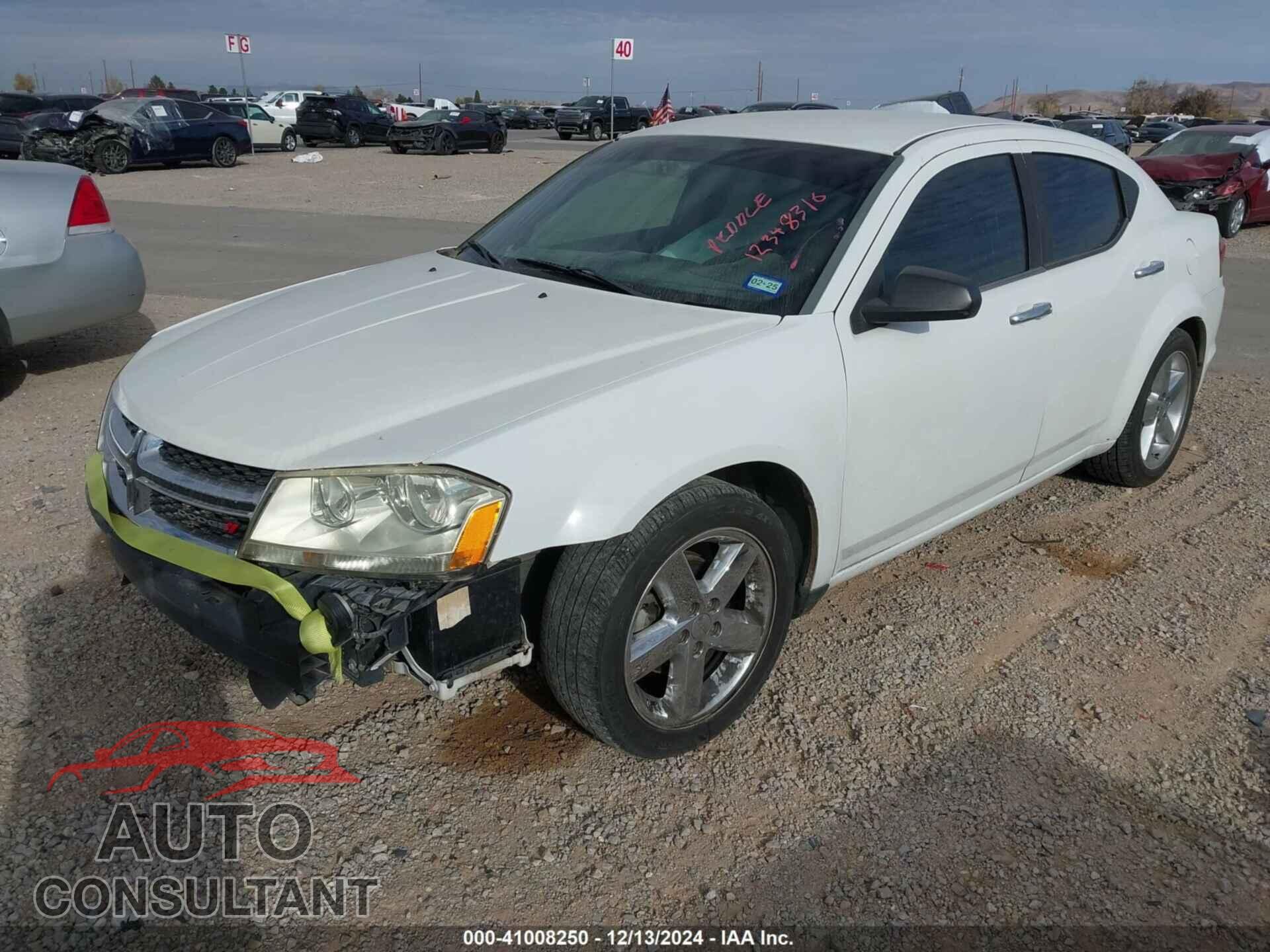 DODGE AVENGER 2013 - 1C3CDZAB5DN563760