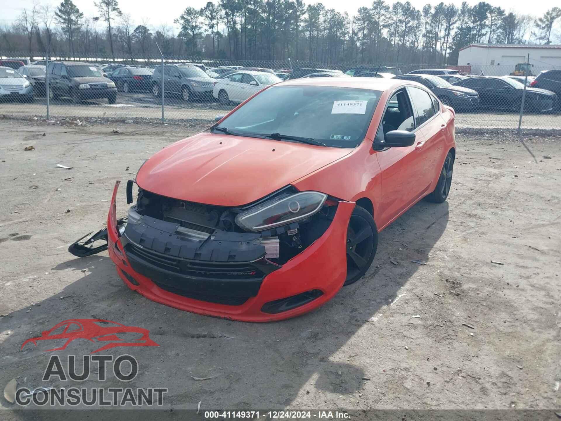 DODGE DART 2015 - 1C3CDFBBXFD404531