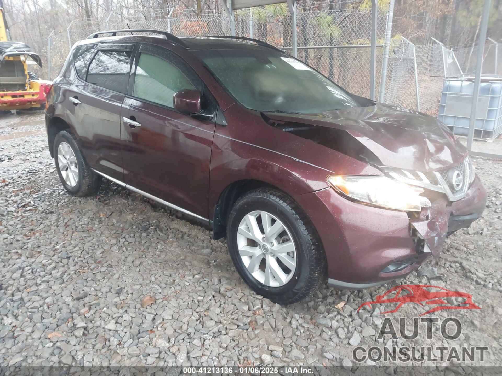 NISSAN MURANO 2014 - JN8AZ1MW1EW509019