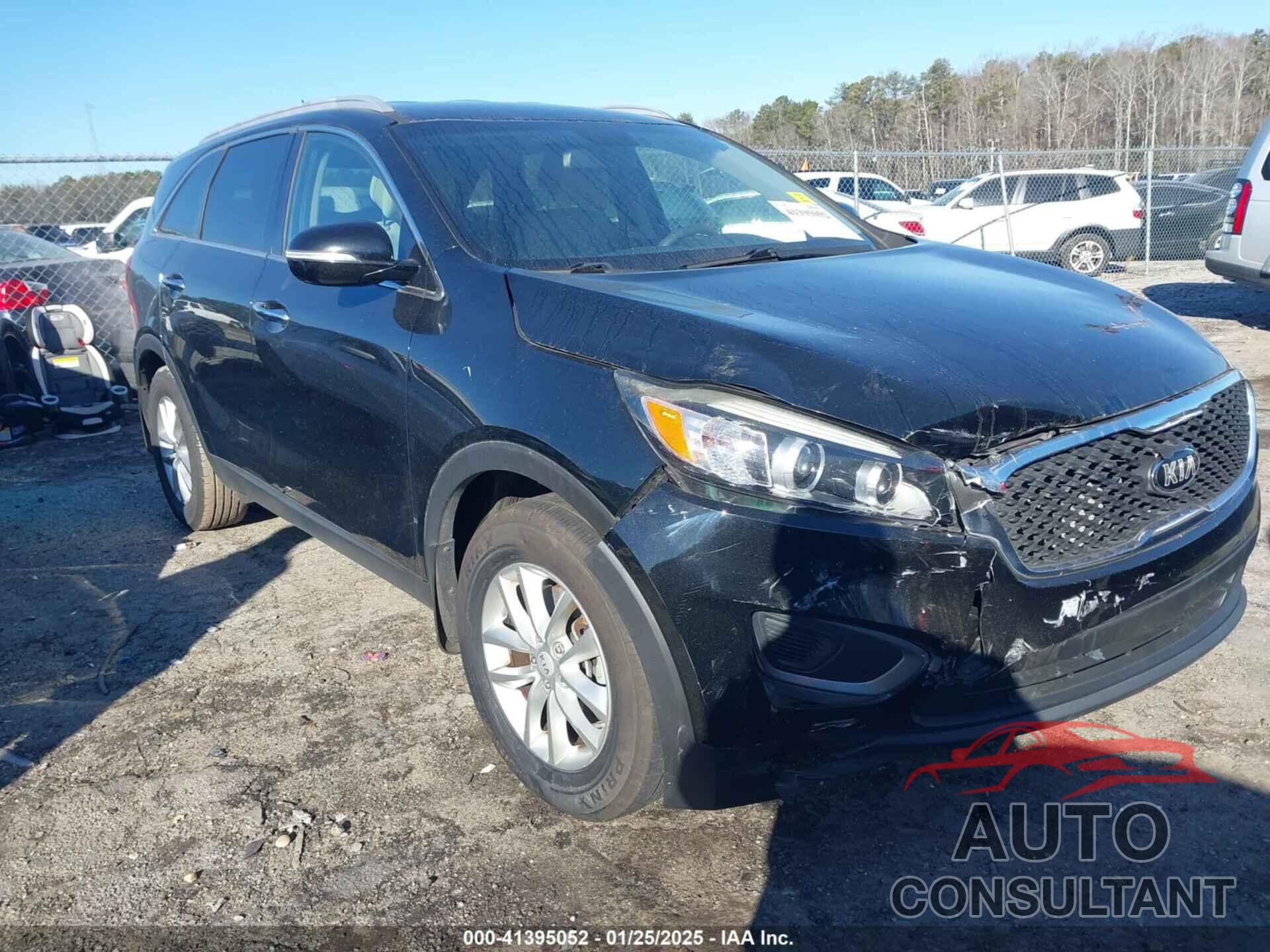KIA SORENTO 2016 - 5XYPG4A38GG169097