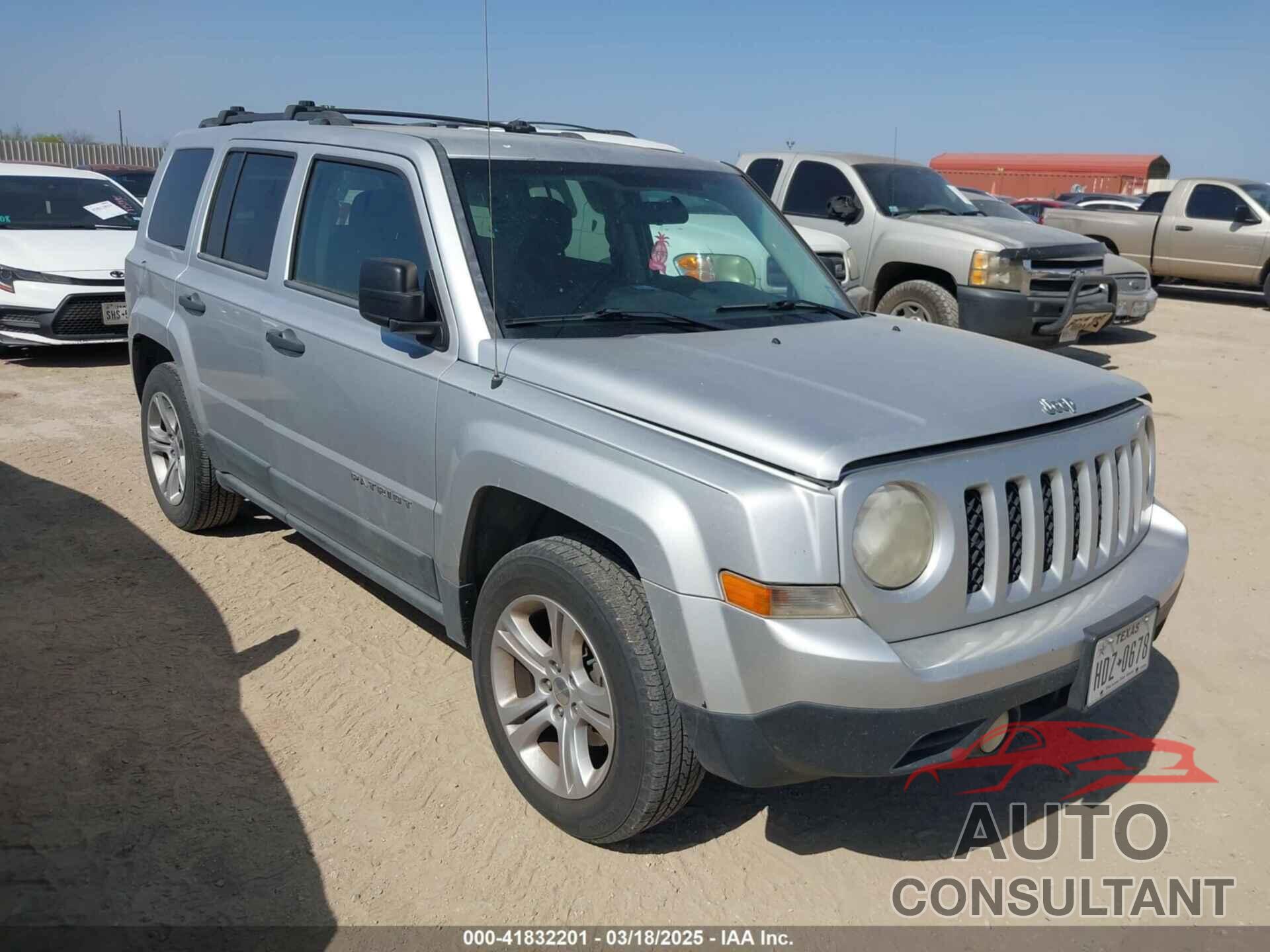 JEEP PATRIOT 2011 - 1J4NT1GA8BD236130