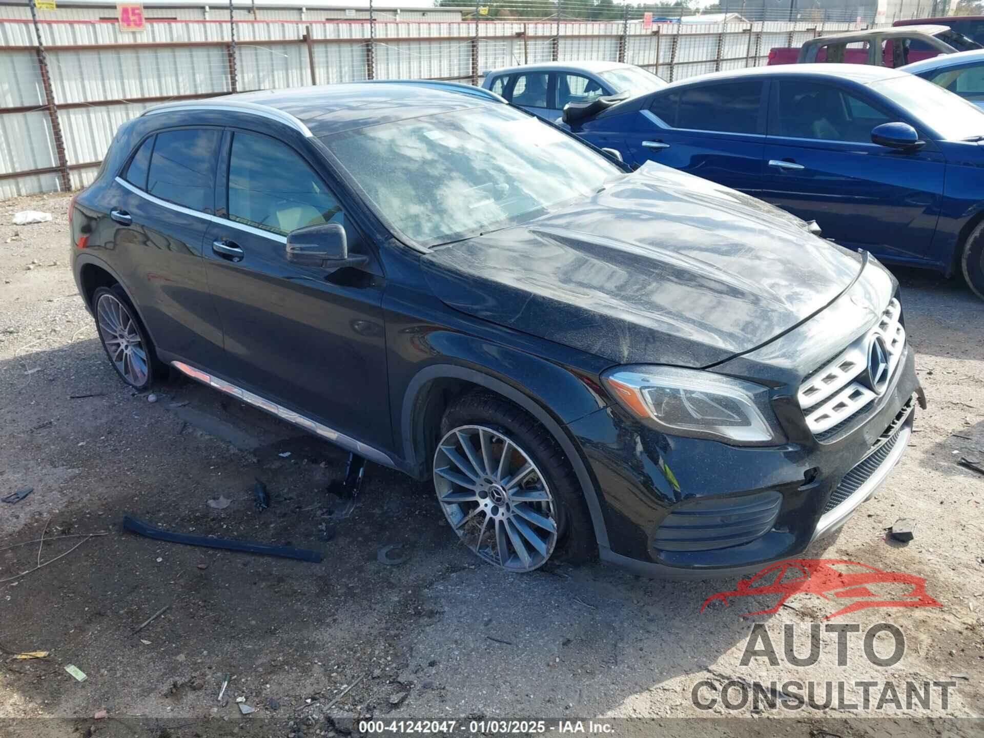 MERCEDES-BENZ GLA 250 2019 - WDCTG4EB0KJ553071