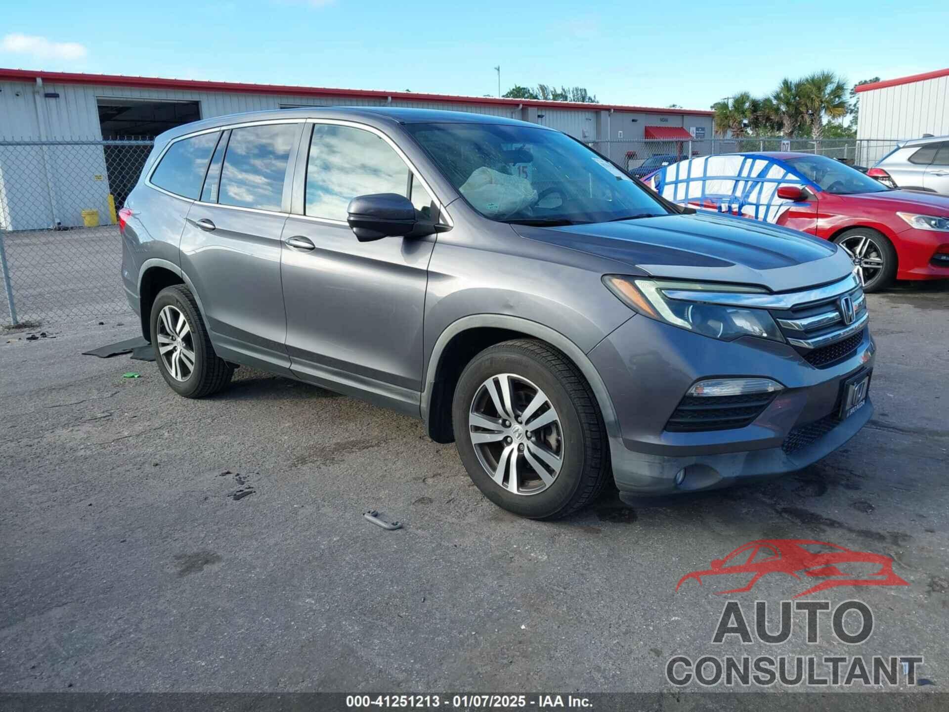 HONDA PILOT 2016 - 5FNYF5H37GB053903