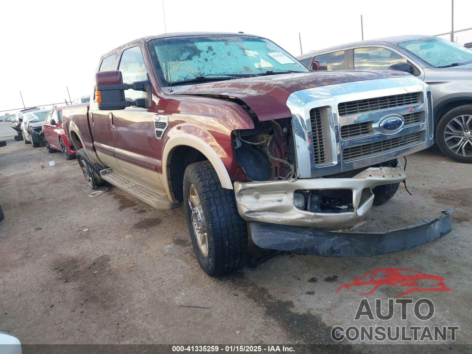 FORD F-250 2009 - 1FTSW21509EA52984