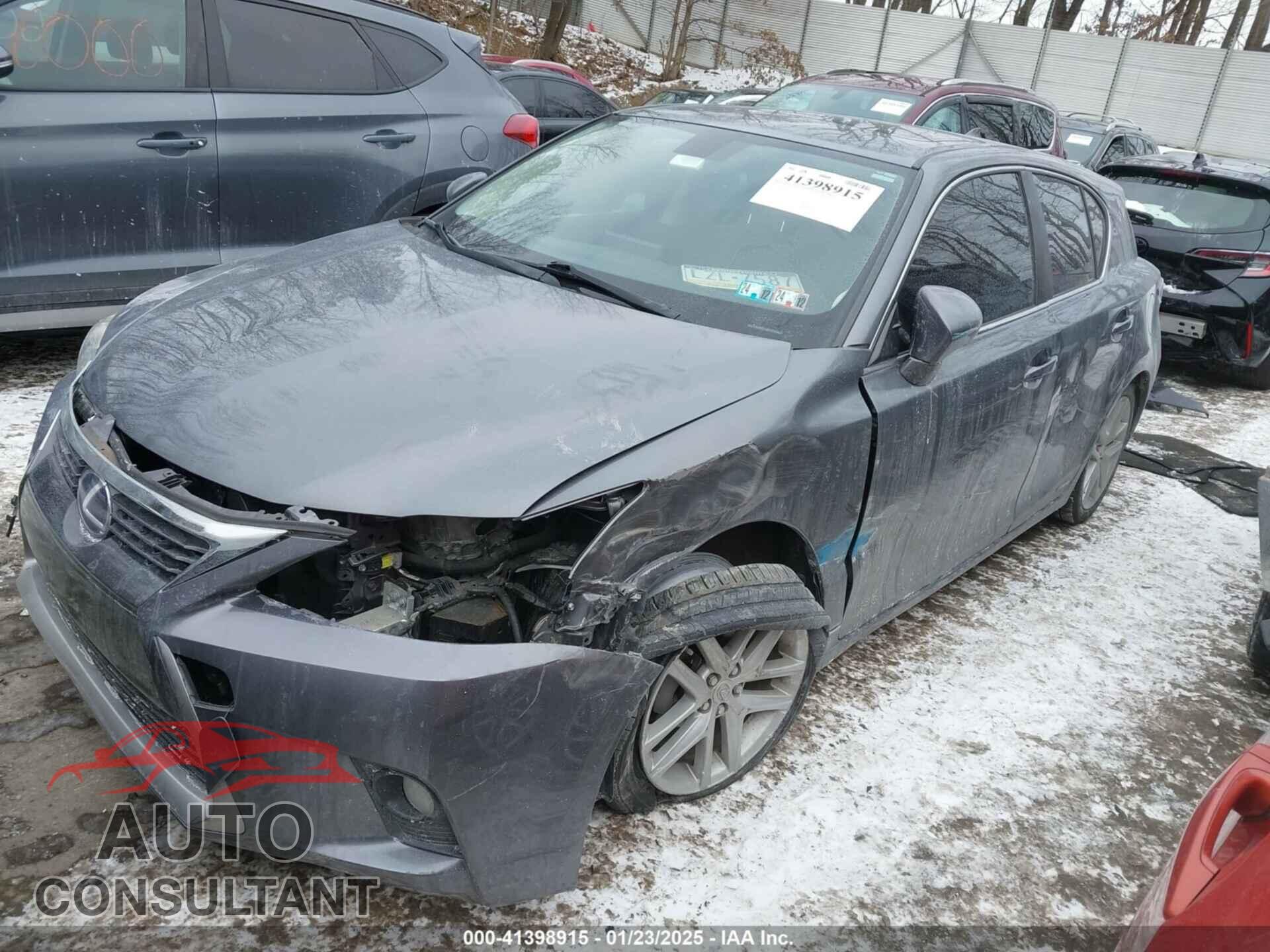 LEXUS CT 200H 2015 - JTHKD5BH1F2230476