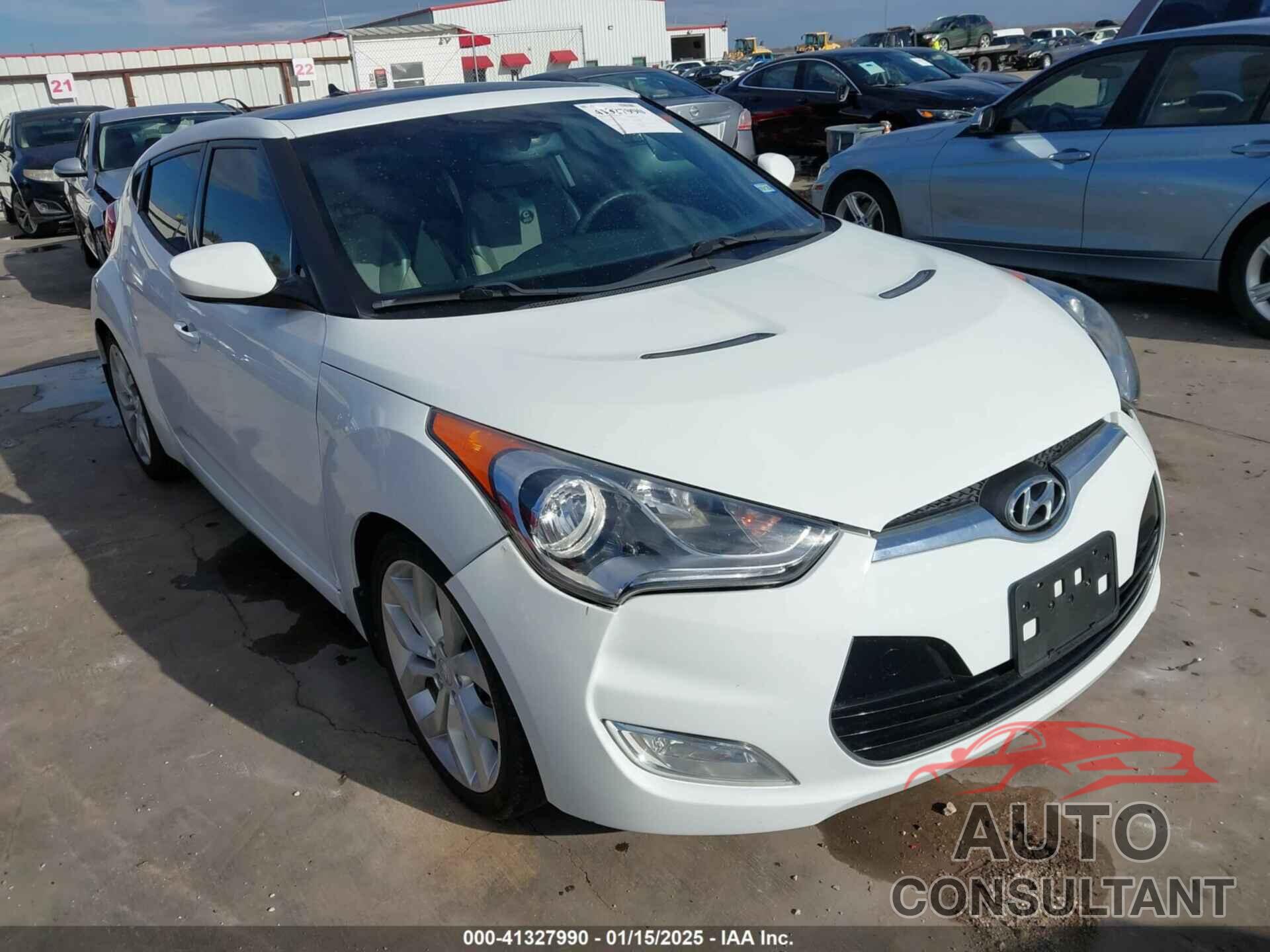 HYUNDAI VELOSTER 2013 - KMHTC6ADXDU146165