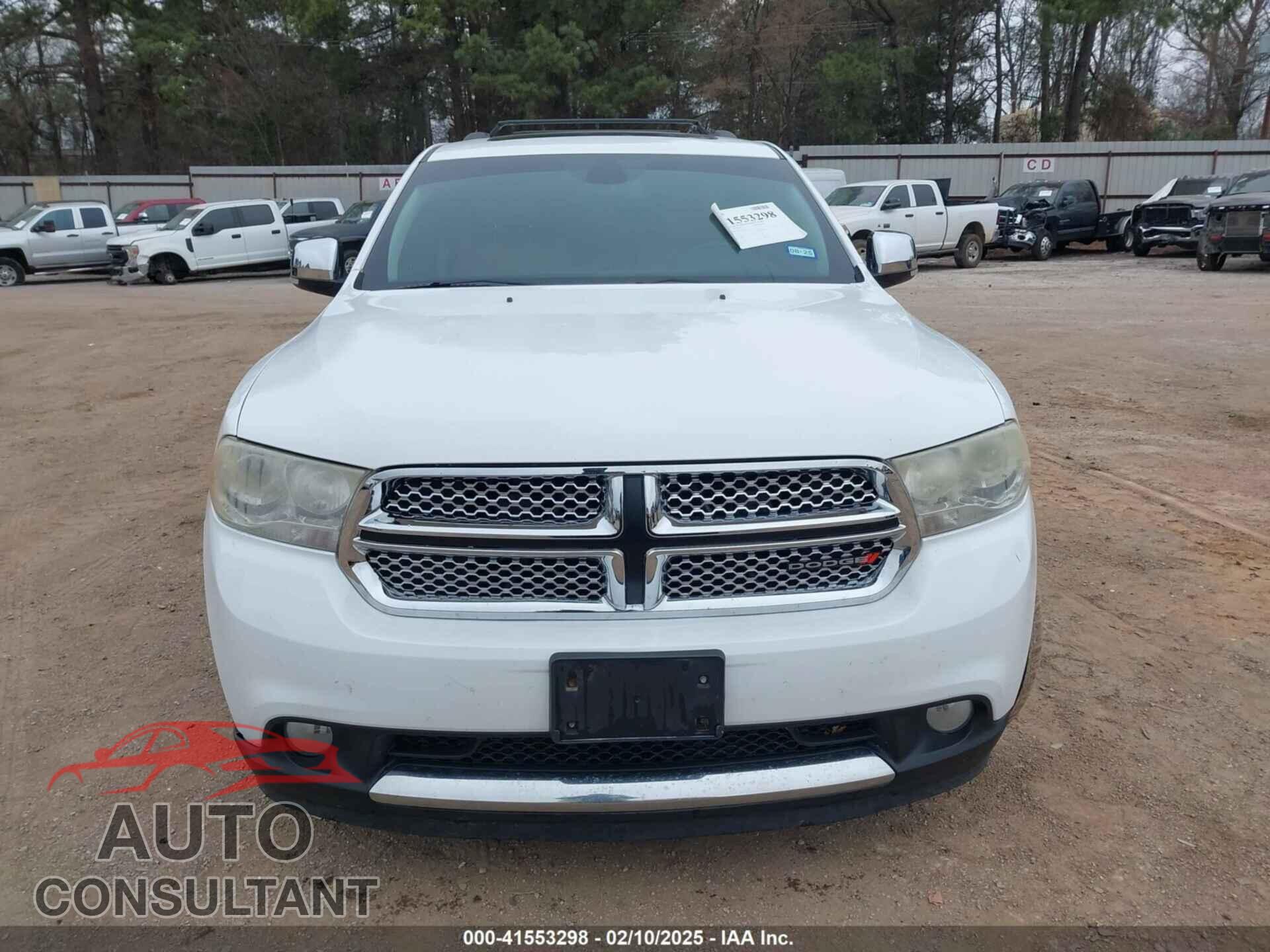DODGE DURANGO 2013 - 1C4RDHEG6DC661116