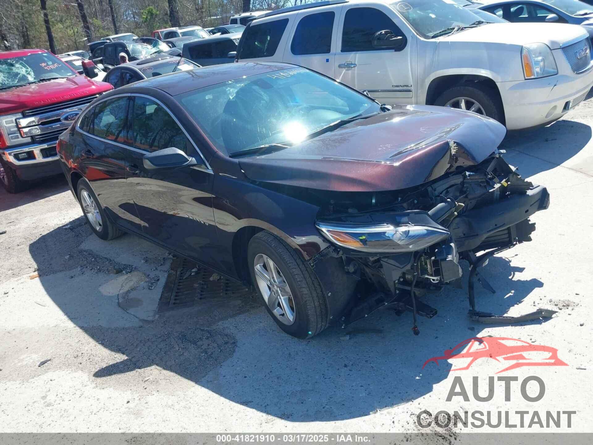 CHEVROLET MALIBU 2021 - 1G1ZB5ST7MF050945