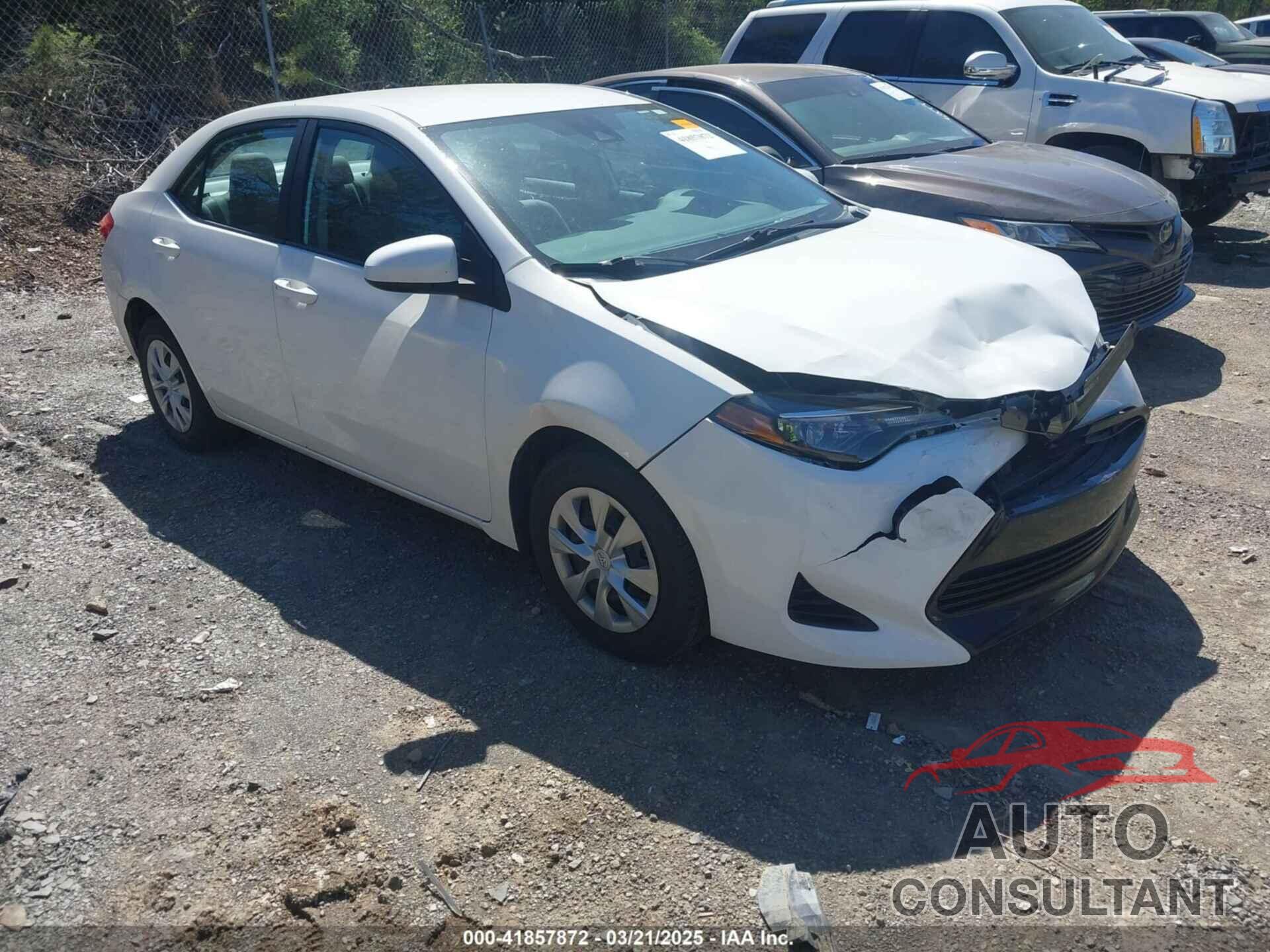 TOYOTA COROLLA 2017 - 2T1BURHE9HC750869