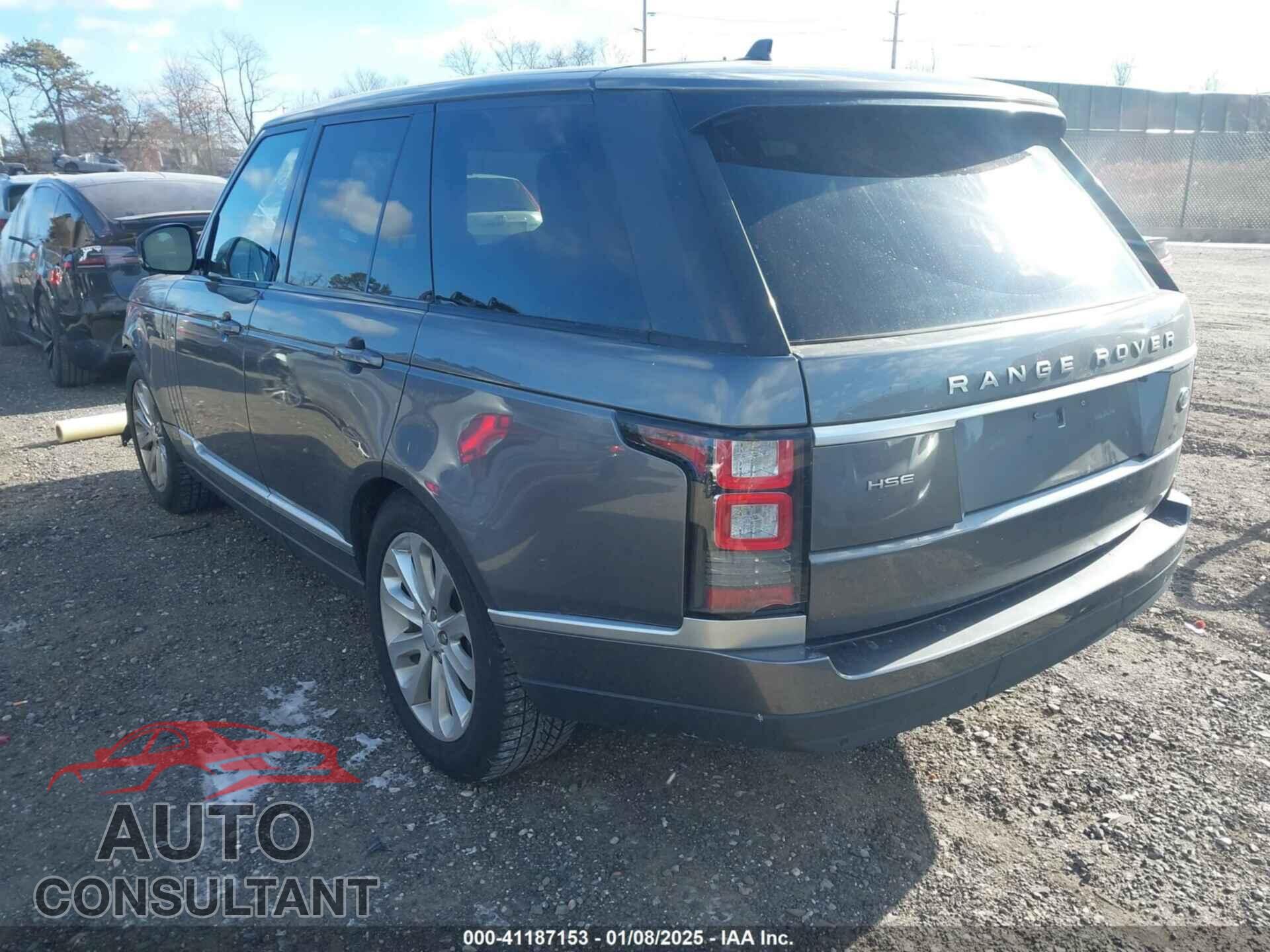 LAND ROVER RANGE ROVER 2016 - SALGS2VF8GA270995