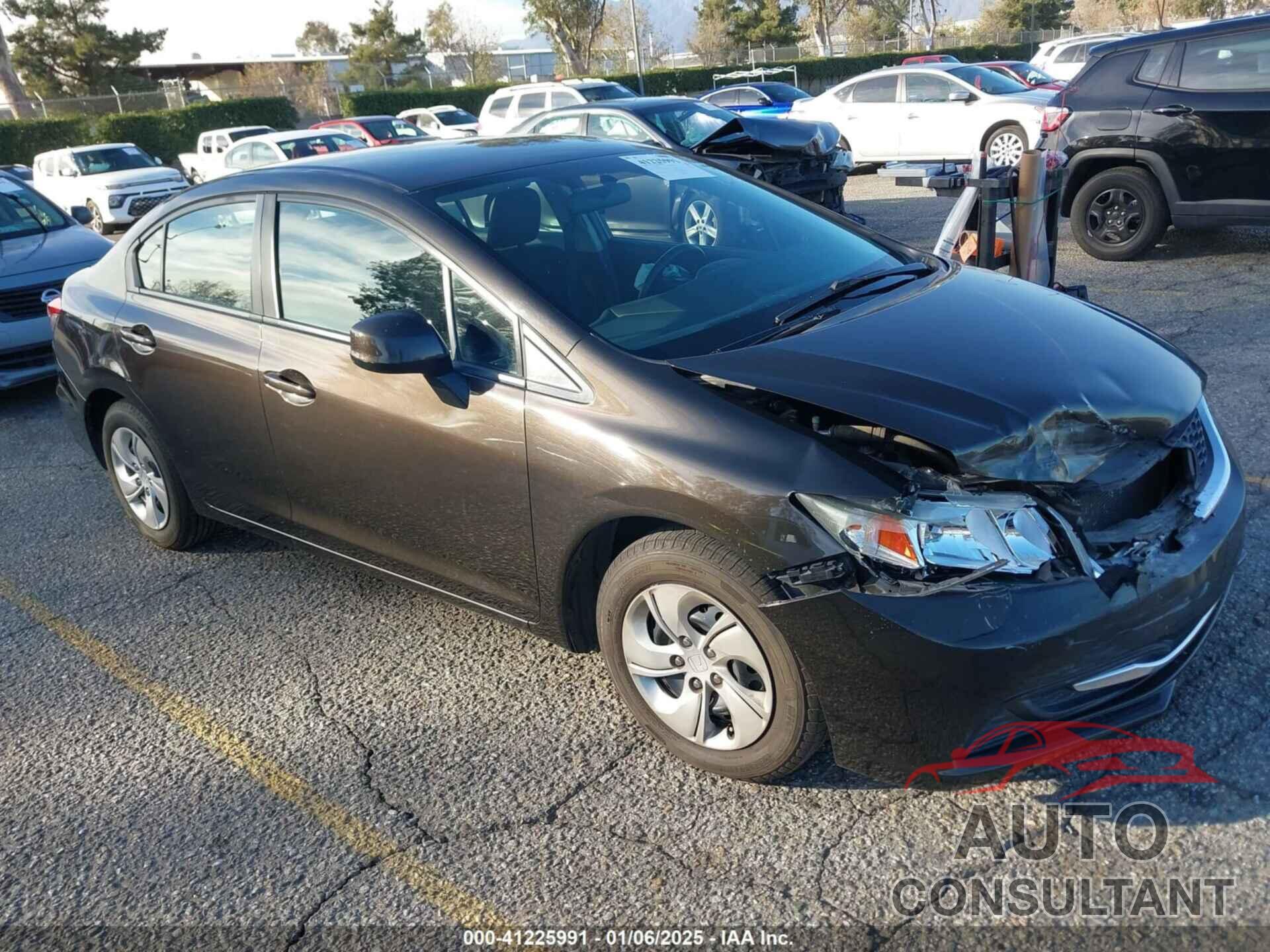 HONDA CIVIC 2013 - 19XFB2F5XDE254735