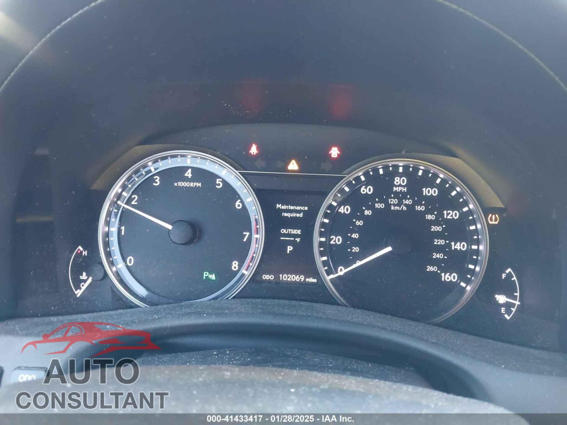 LEXUS GS 2013 - JTHBE1BL7D5021832