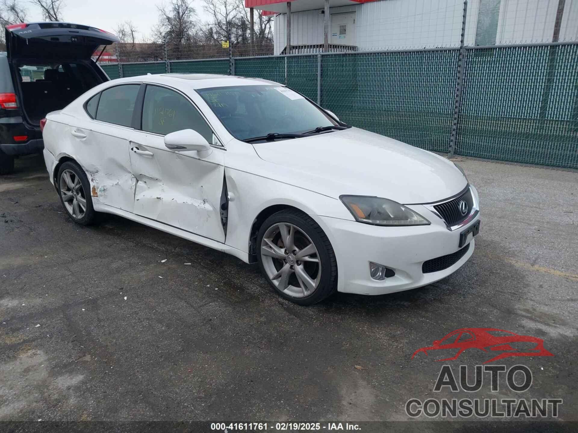 LEXUS IS 250 2010 - JTHBF5C27A2095582