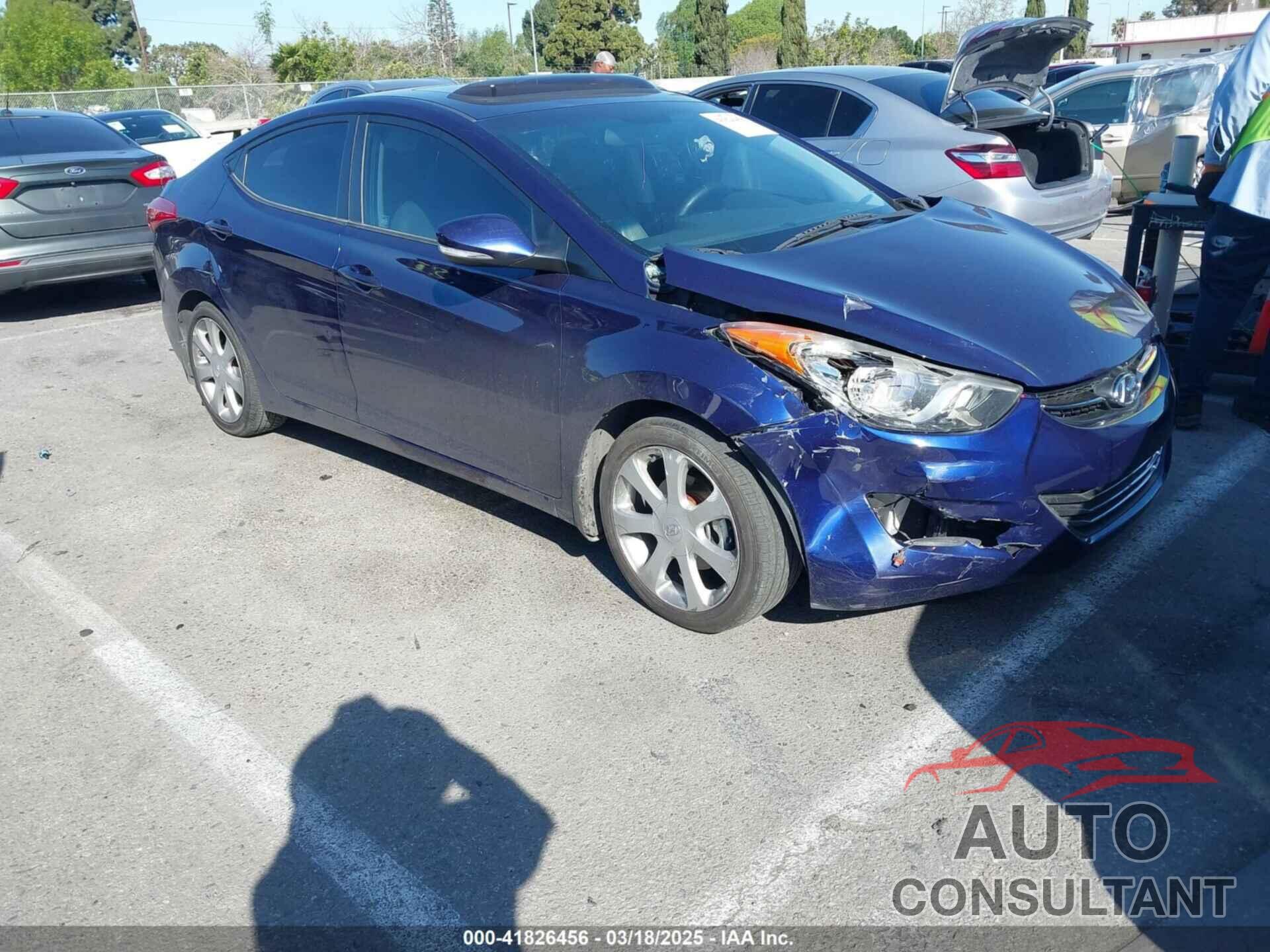 HYUNDAI ELANTRA 2013 - 5NPDH4AE7DH160400