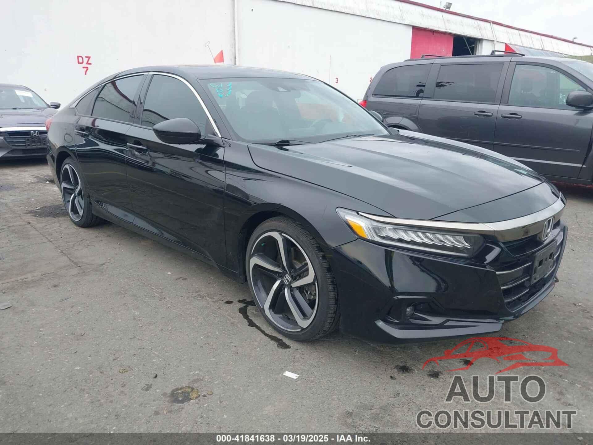 HONDA ACCORD 2021 - 1HGCV1F37MA032774