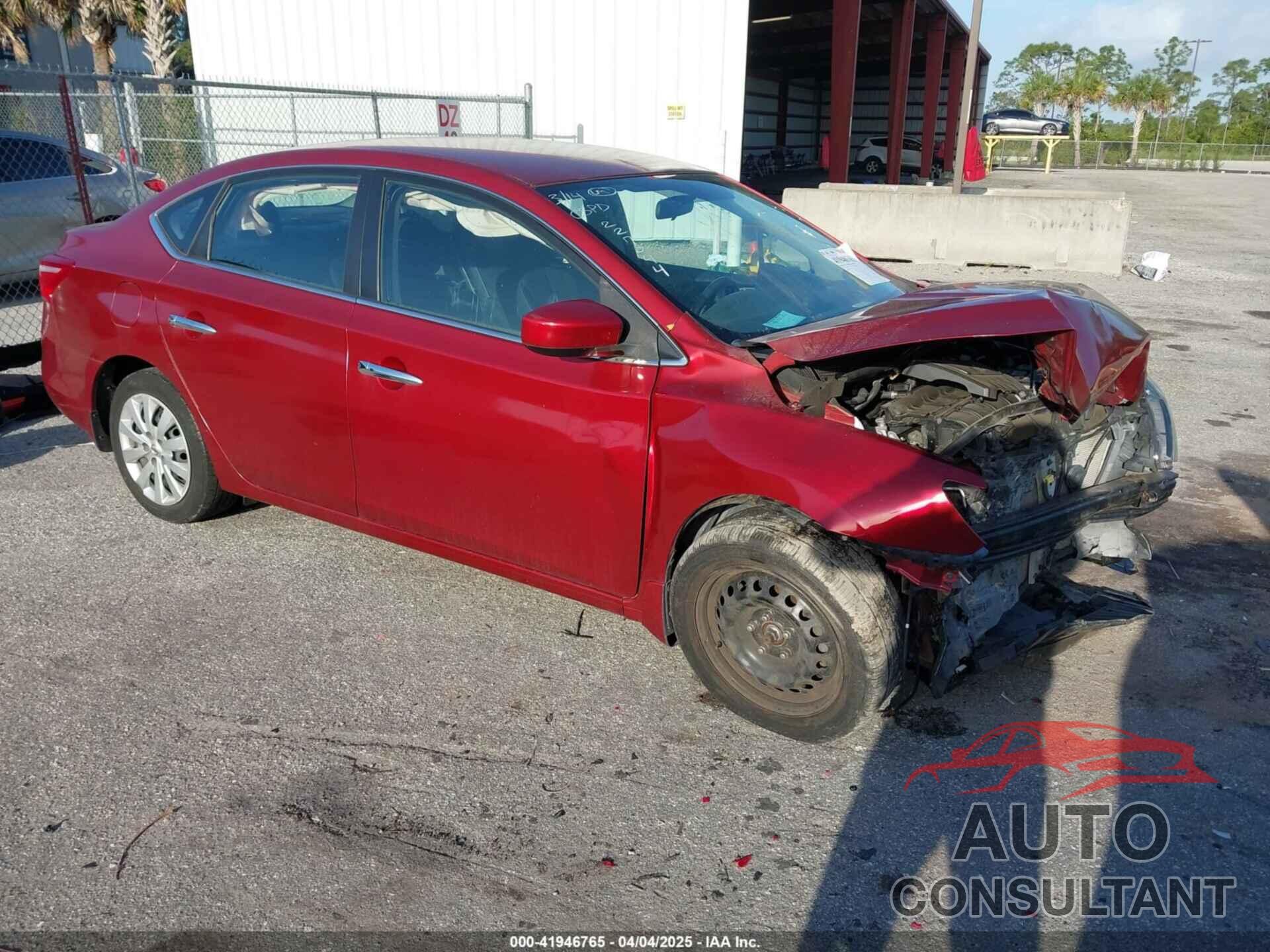 NISSAN SENTRA 2016 - 3N1AB7AP5GY227044