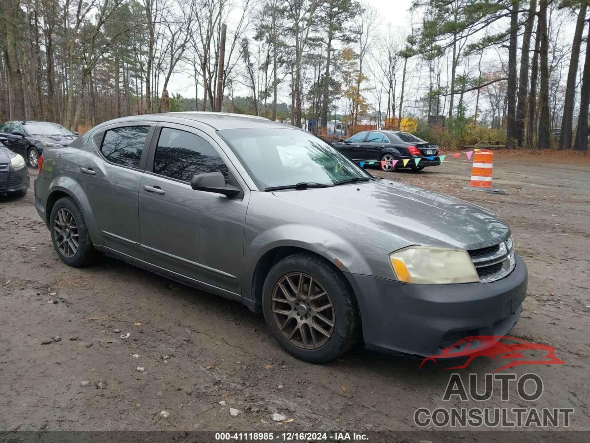 DODGE AVENGER 2012 - 1C3CDZAG4CN310049