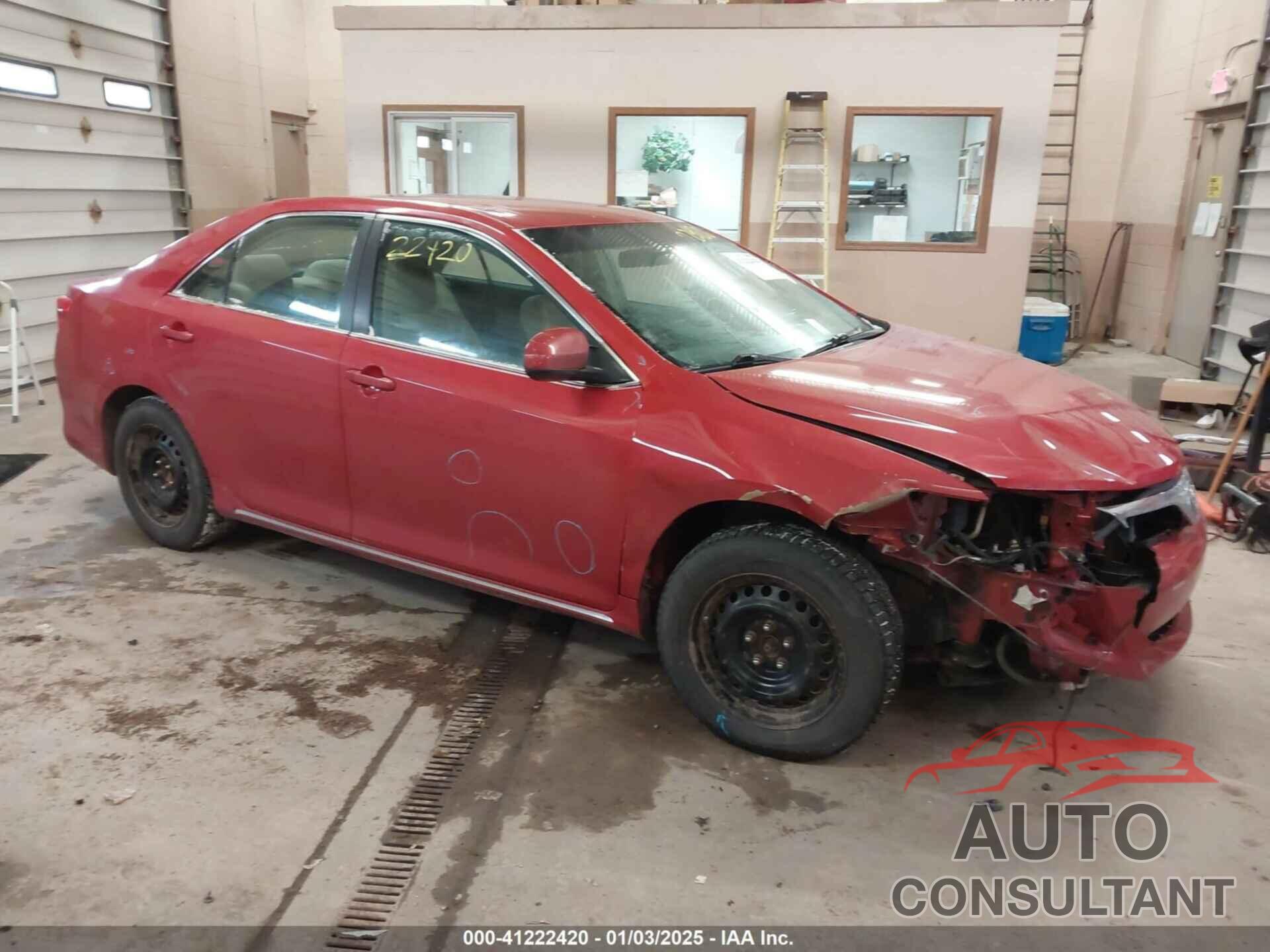 TOYOTA CAMRY 2012 - 4T1BF1FK4CU591996