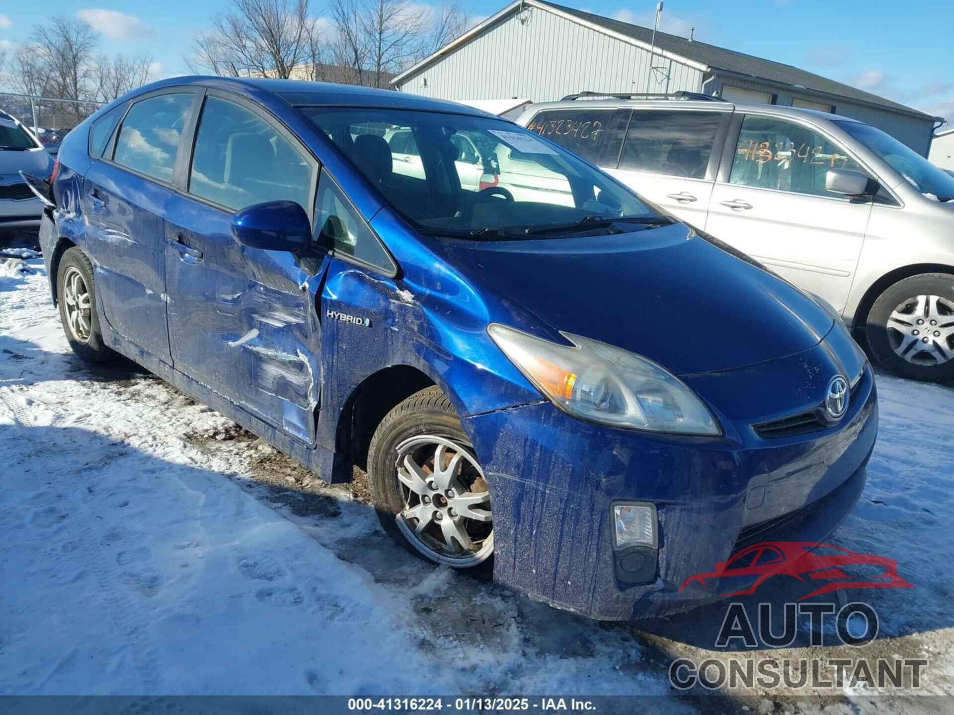 TOYOTA PRIUS 2010 - JTDKN3DU4A1291283