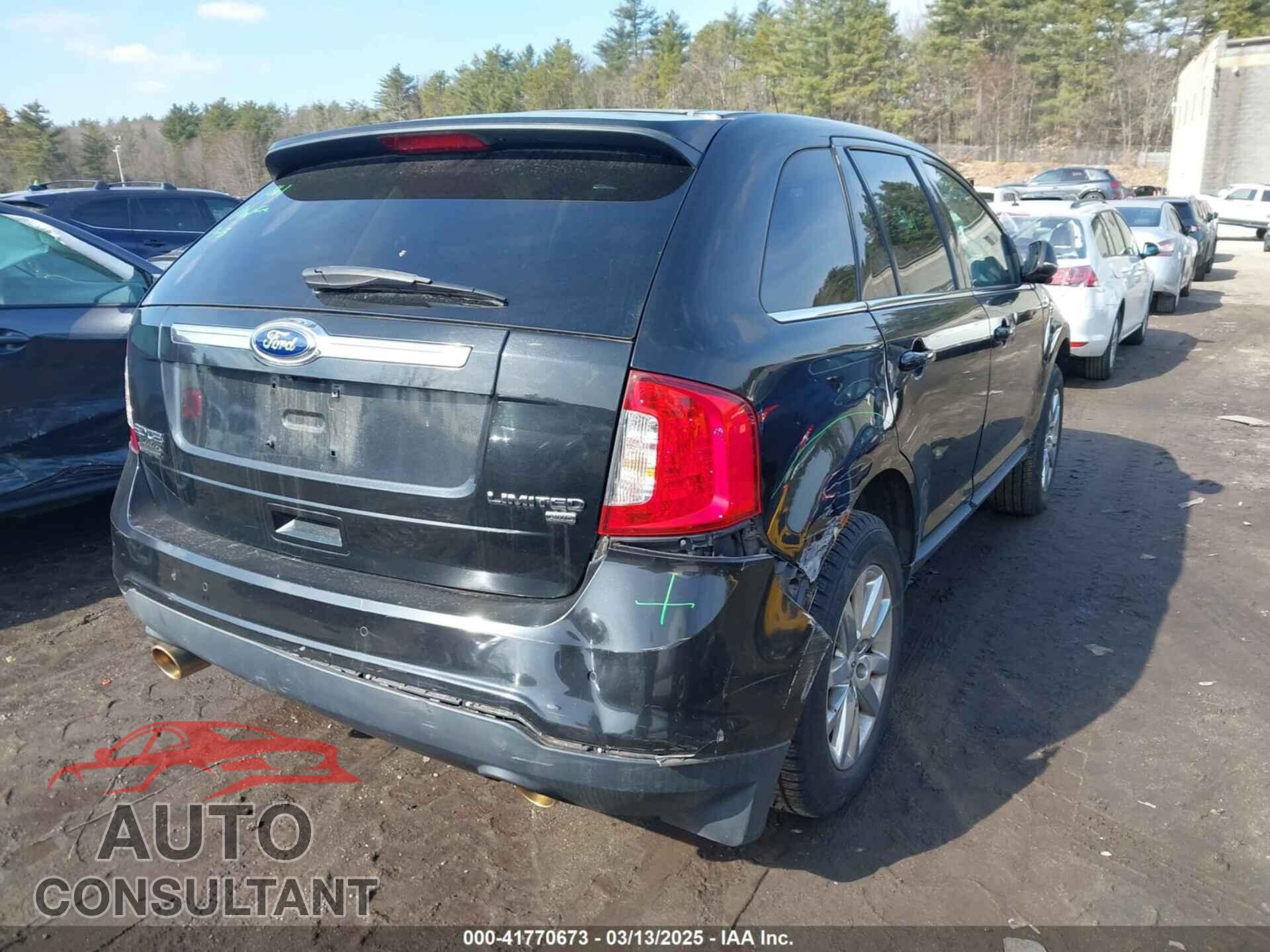 FORD EDGE 2012 - 2FMDK4KCXCBA85504