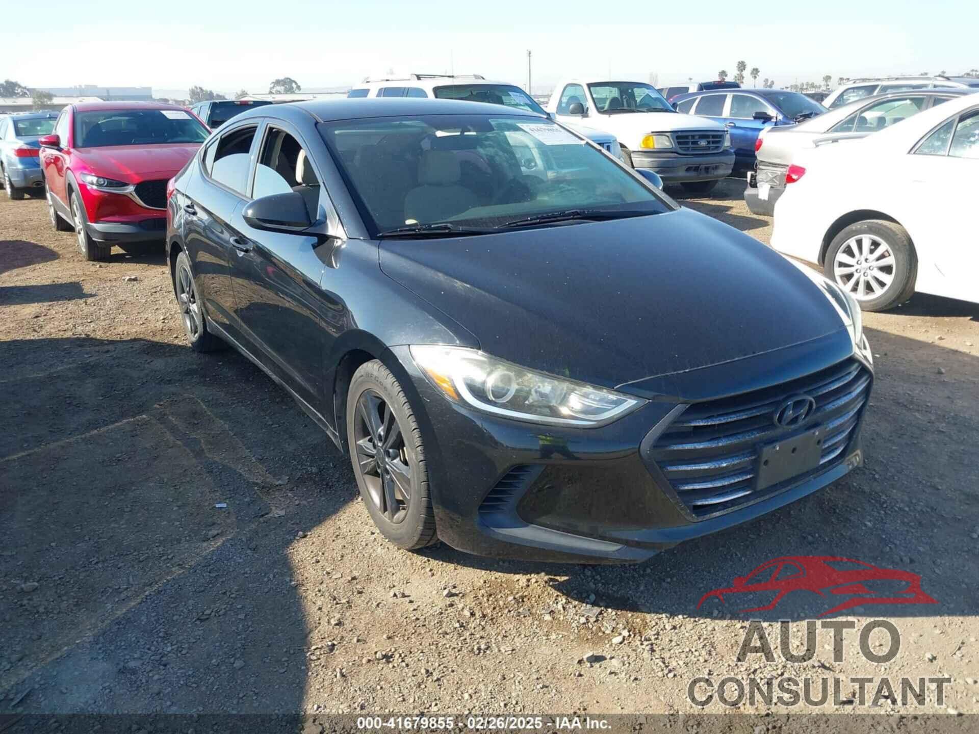 HYUNDAI ELANTRA 2017 - 5NPD84LFXHH148513