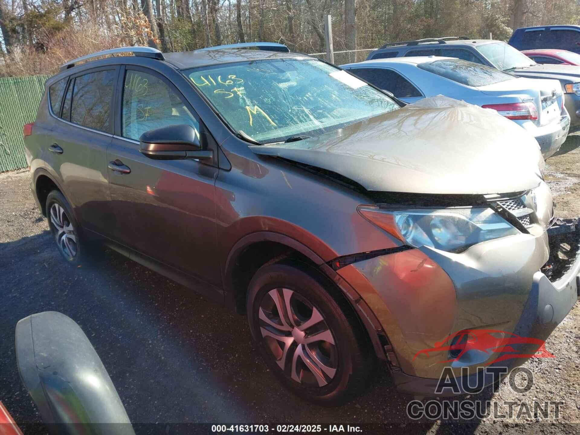 TOYOTA RAV4 2013 - 2T3BFREV1DW022168