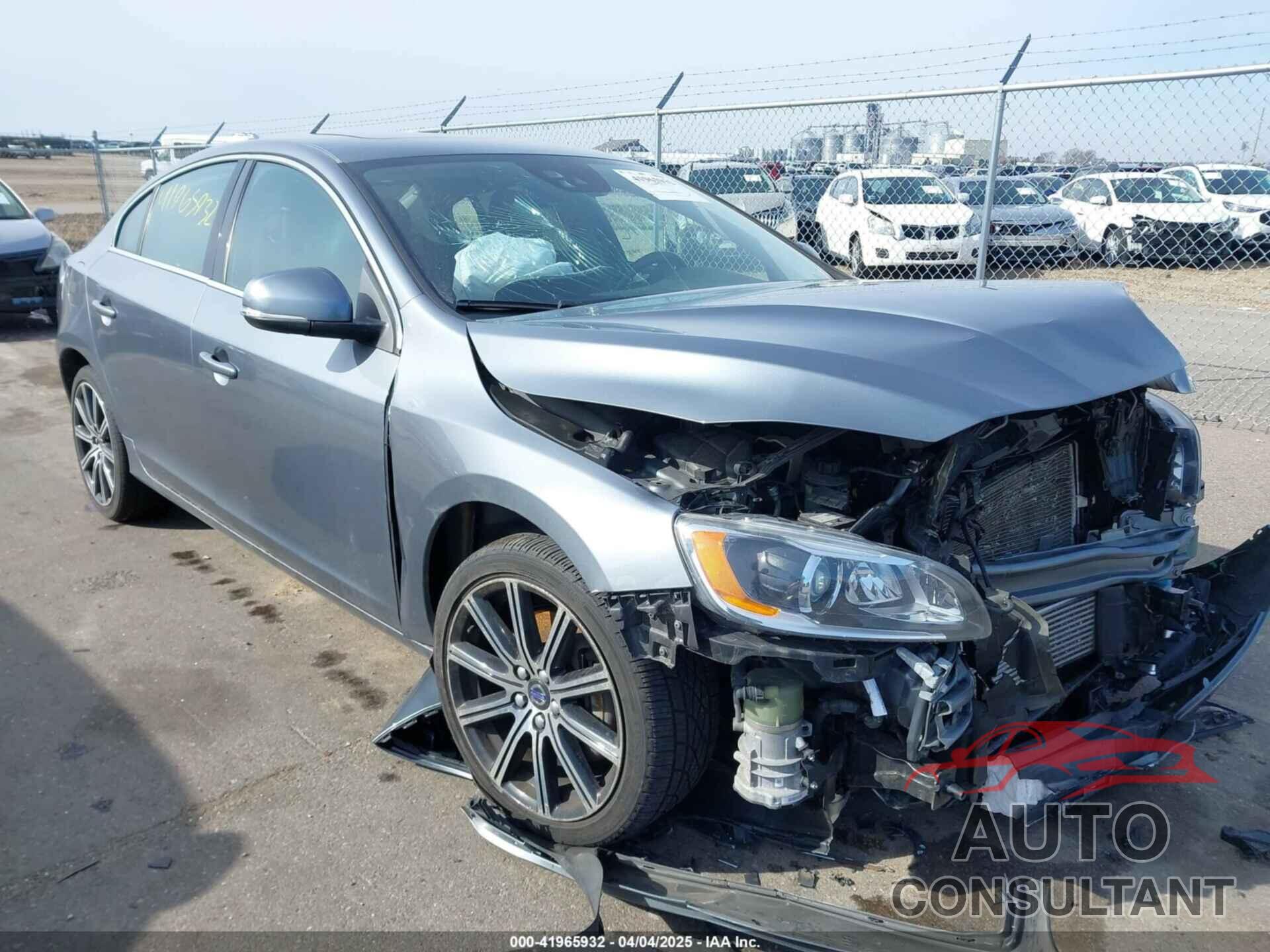 VOLVO S60 INSCRIPTION 2016 - LYV612TM2GB101135