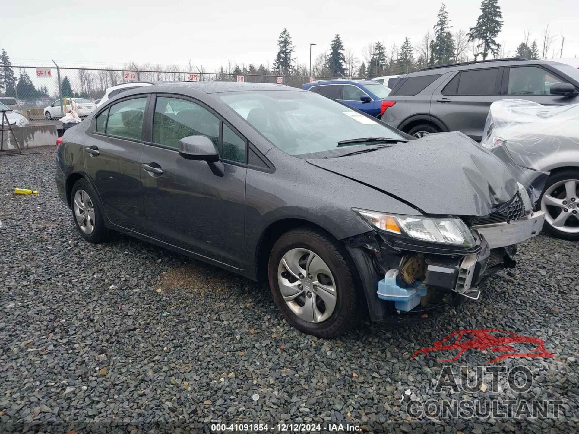 HONDA CIVIC 2013 - 2HGFB2F55DH600518