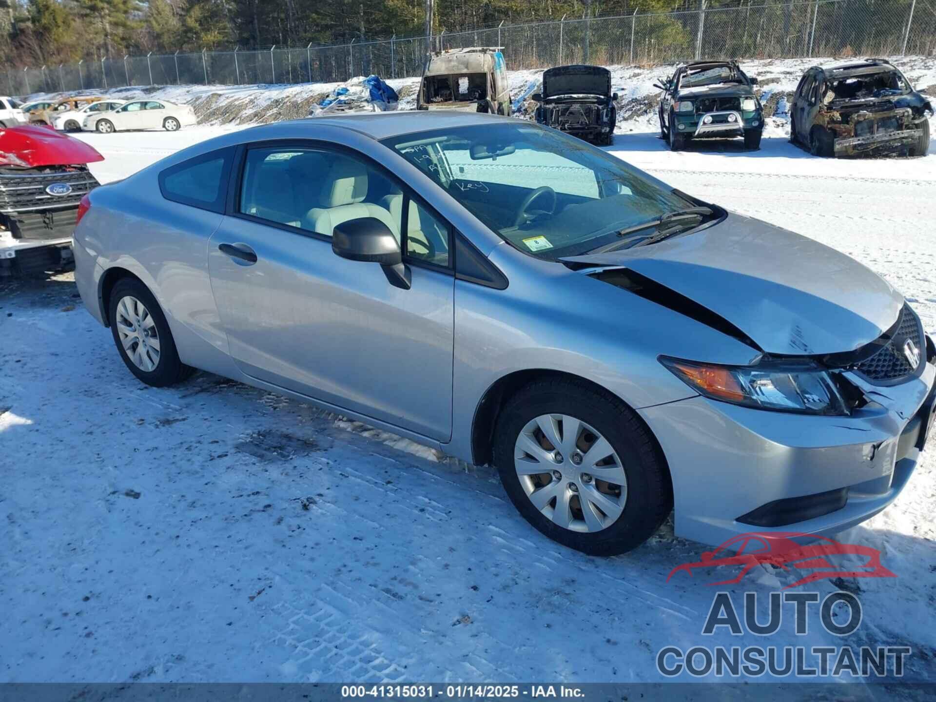 HONDA CIVIC 2012 - 2HGFG3B25CH507712