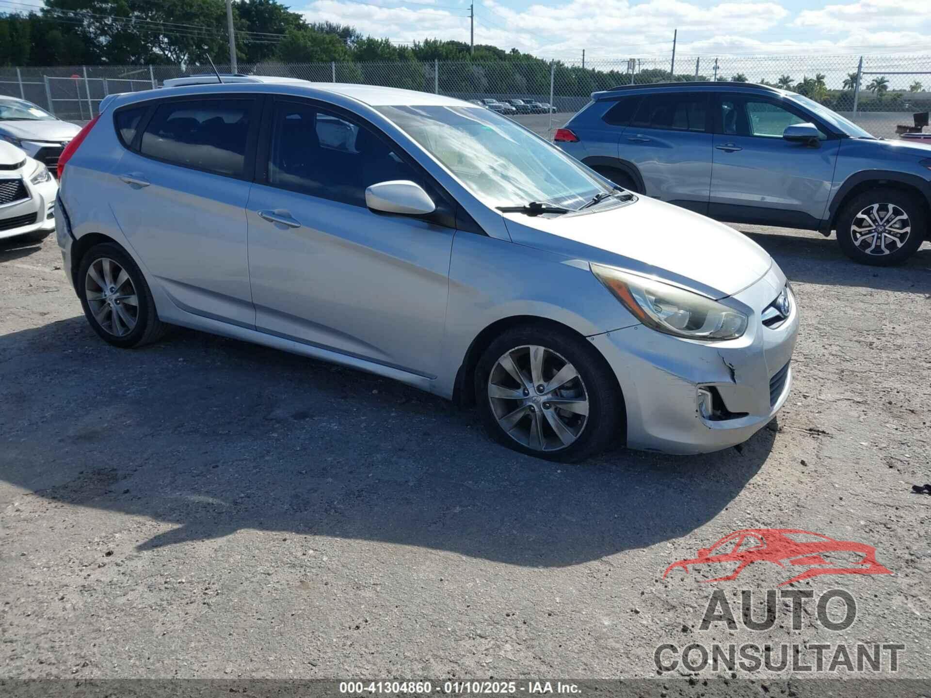 HYUNDAI ACCENT 2012 - KMHCU5AE7CU005780