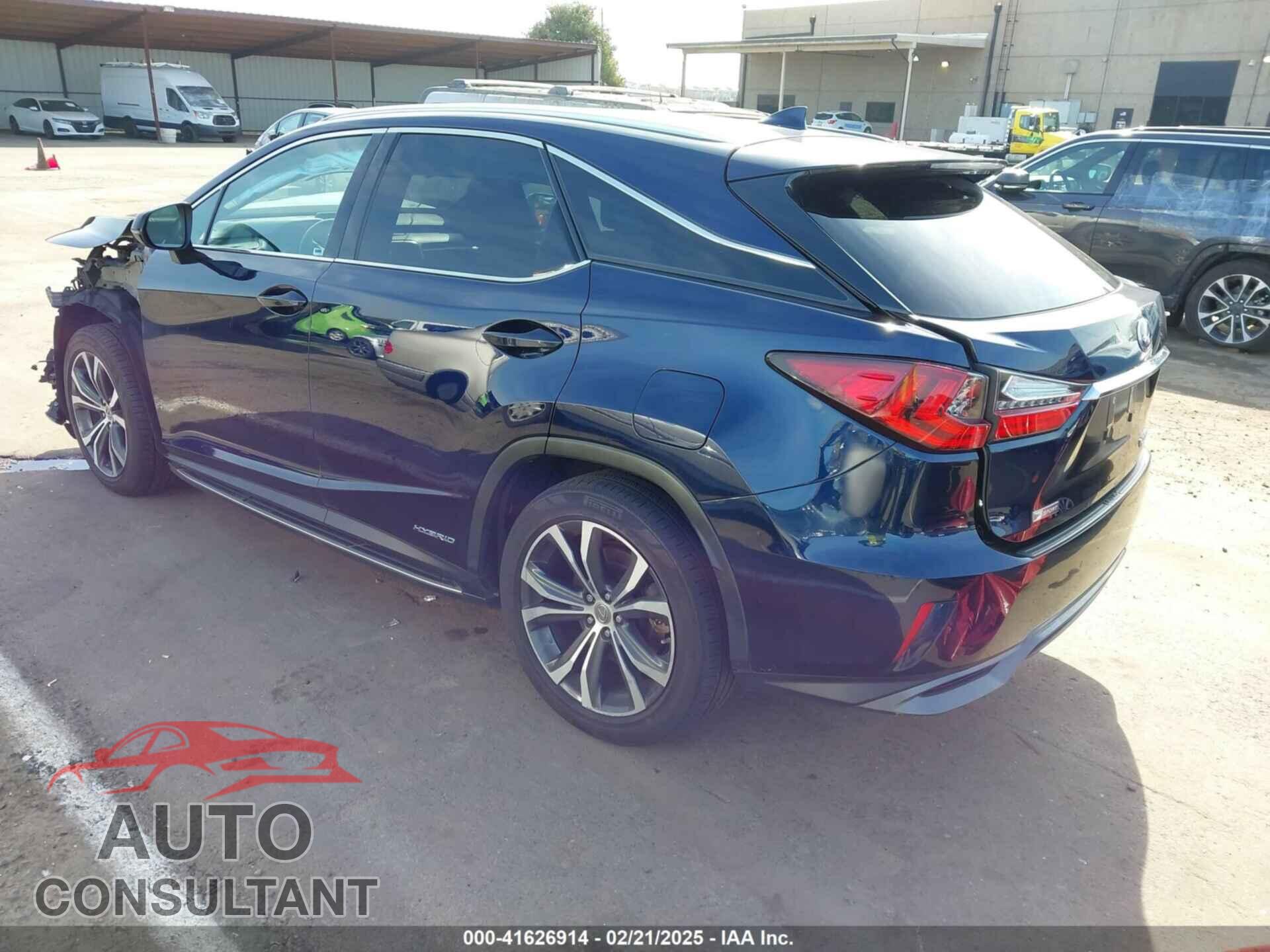 LEXUS RX 450H 2017 - 2T2BGMCA6HC018631