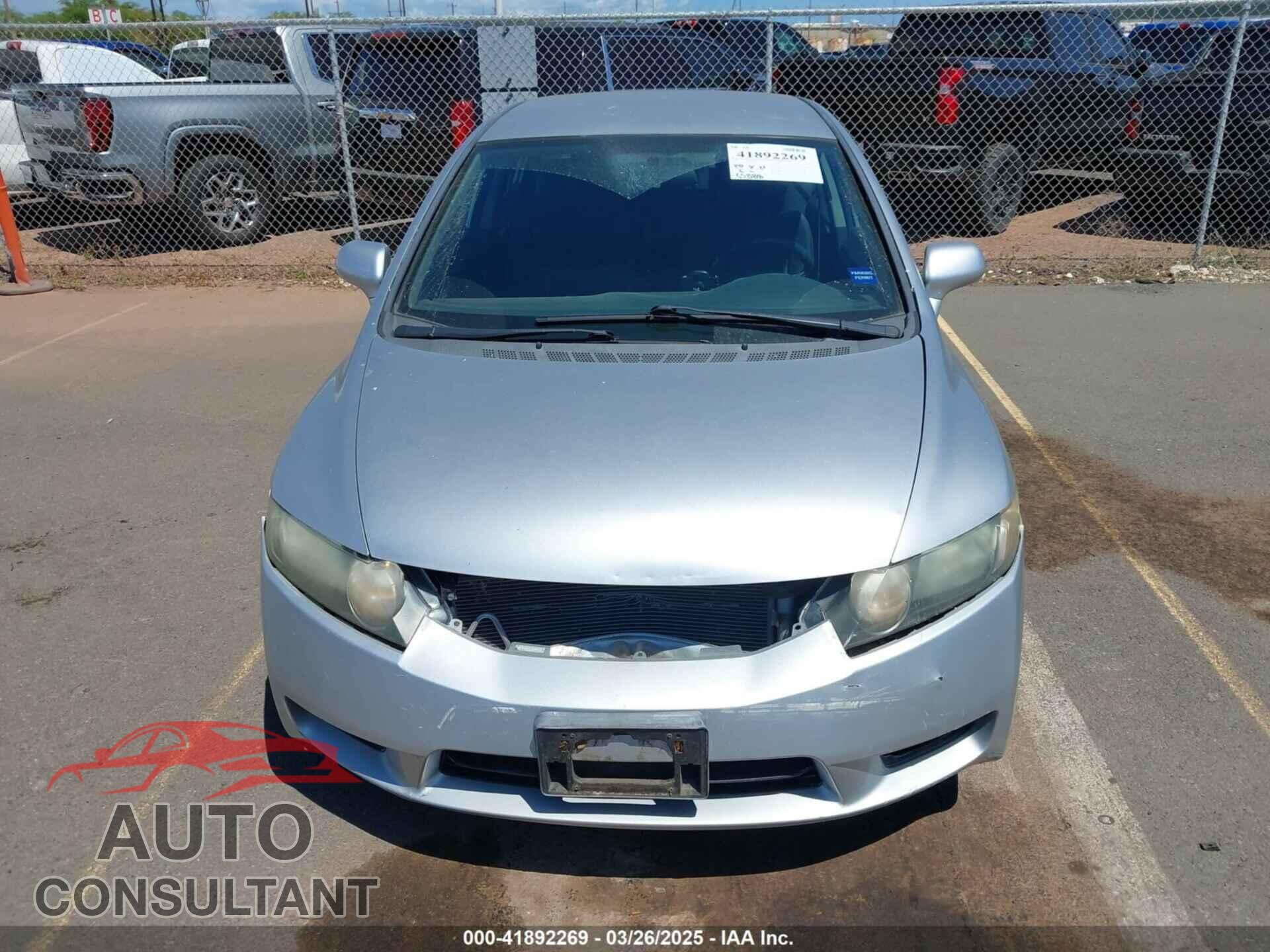 HONDA CIVIC 2010 - 19XFA1F6XAE014716