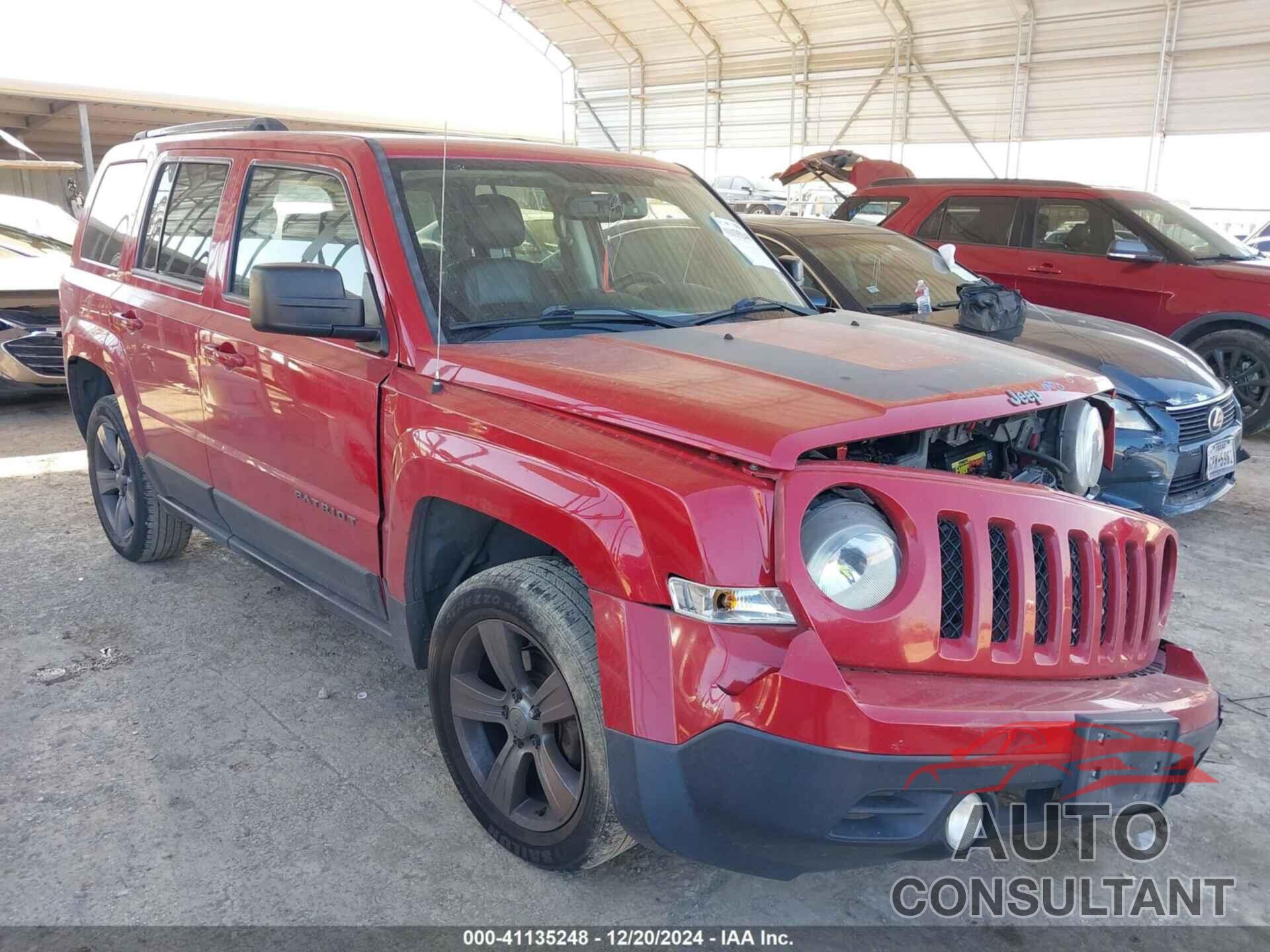 JEEP PATRIOT 2016 - 1C4NJPBA2GD711302