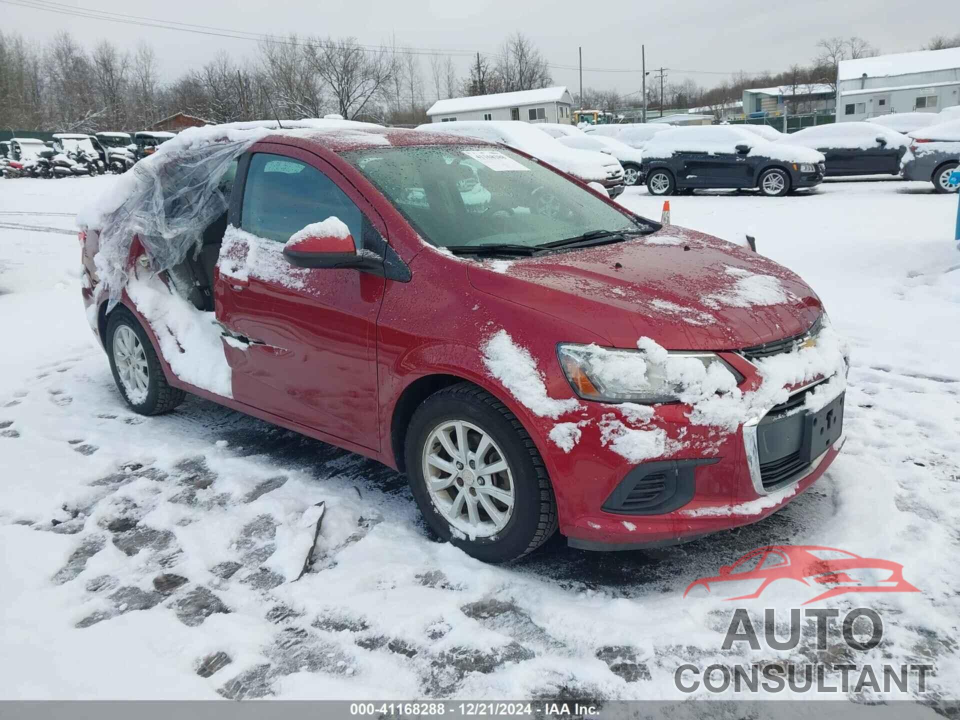 CHEVROLET SONIC 2017 - 1G1JD5SG6H4112377