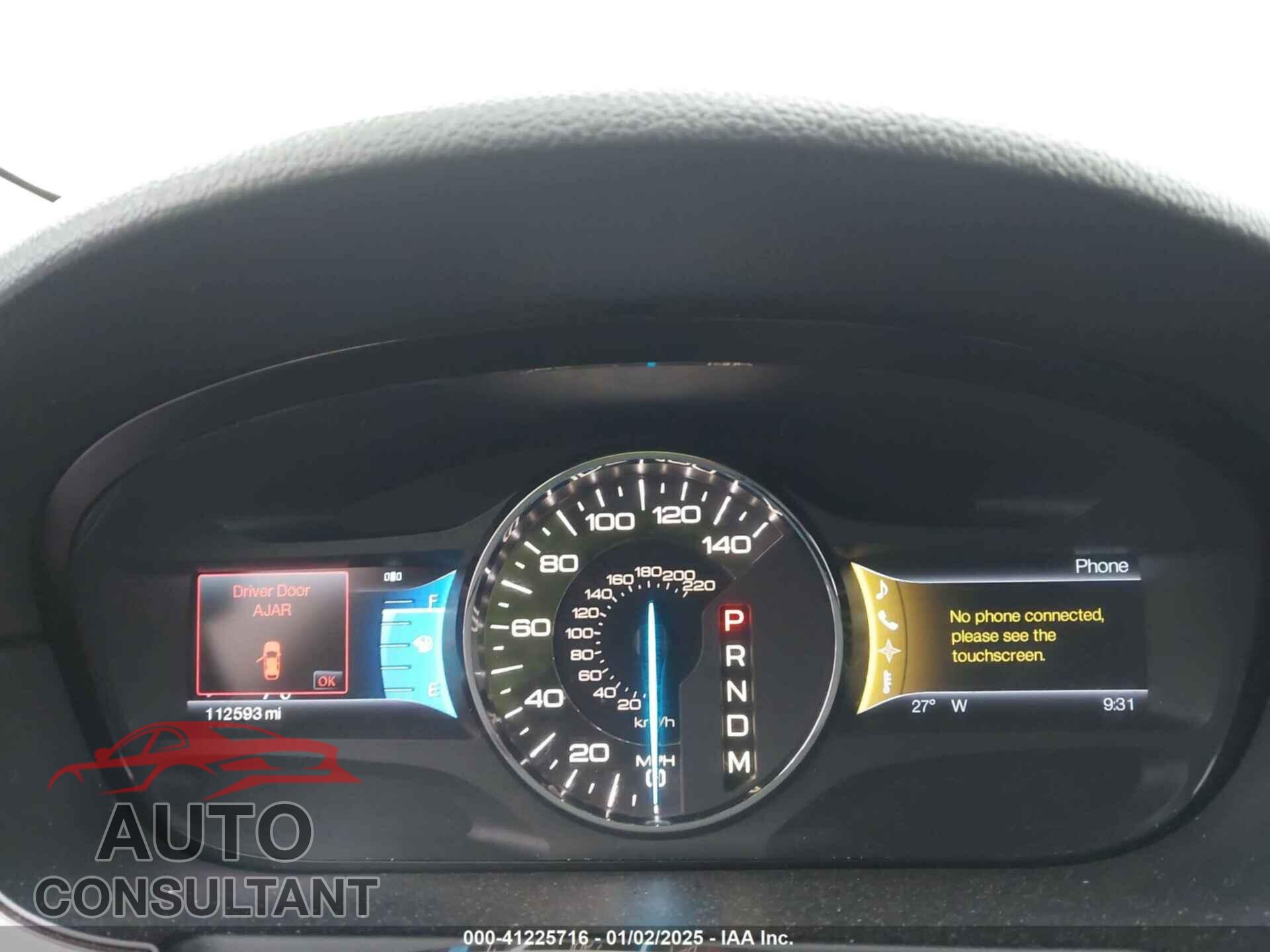 FORD EDGE 2011 - 2FMDK3KC2BBA56538