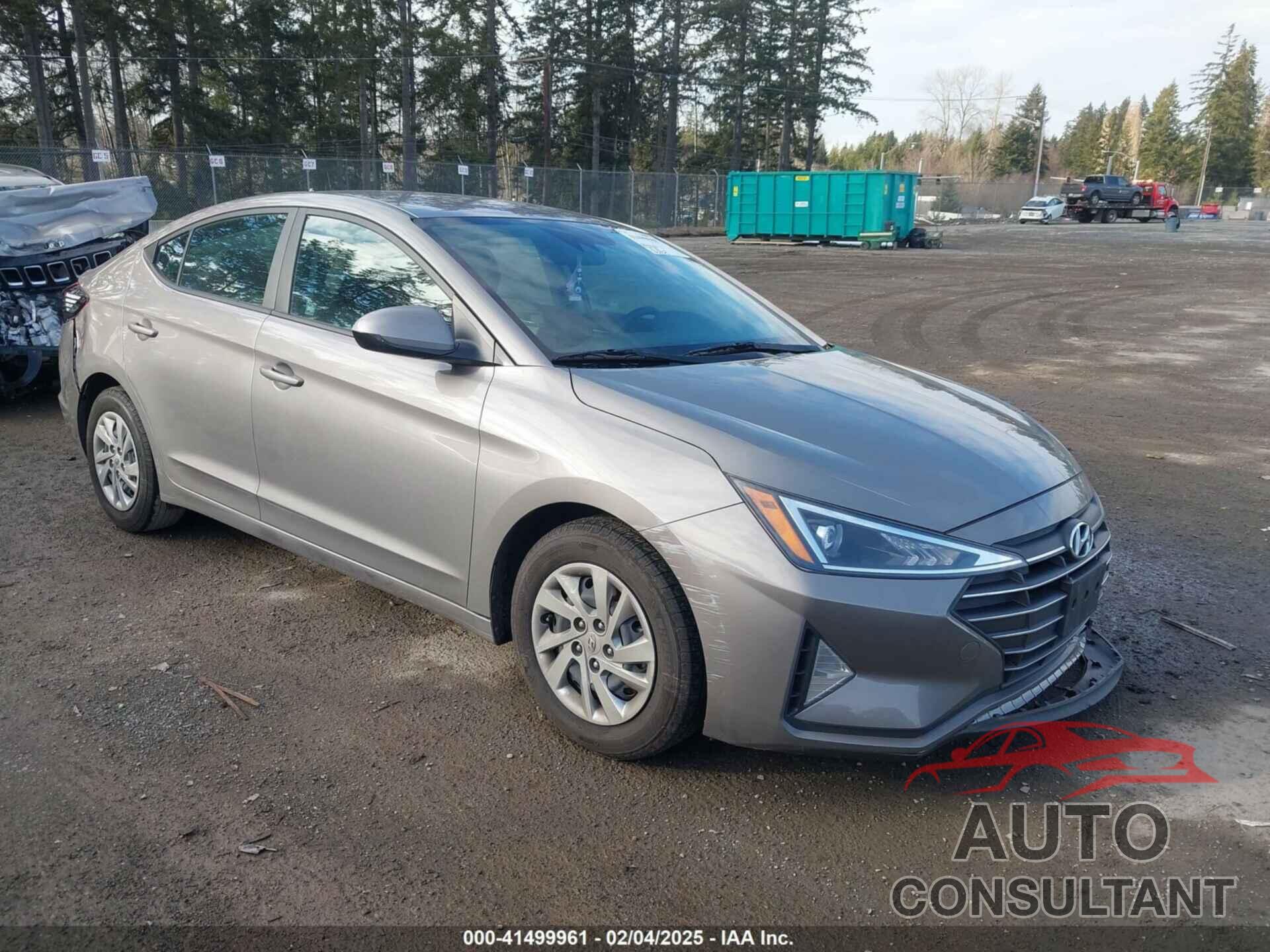 HYUNDAI ELANTRA 2020 - KMHD74LF2LU901707
