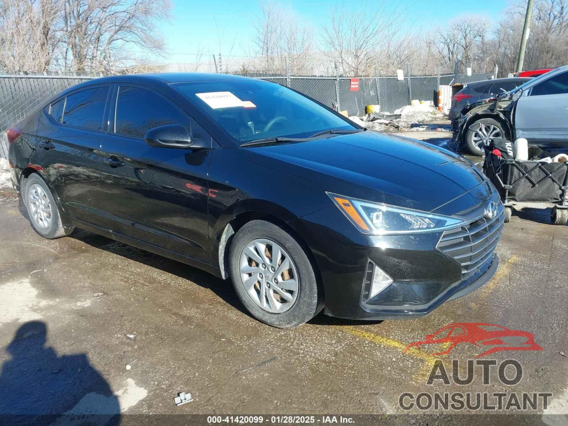 HYUNDAI ELANTRA 2020 - 5NPD74LFXLH543500