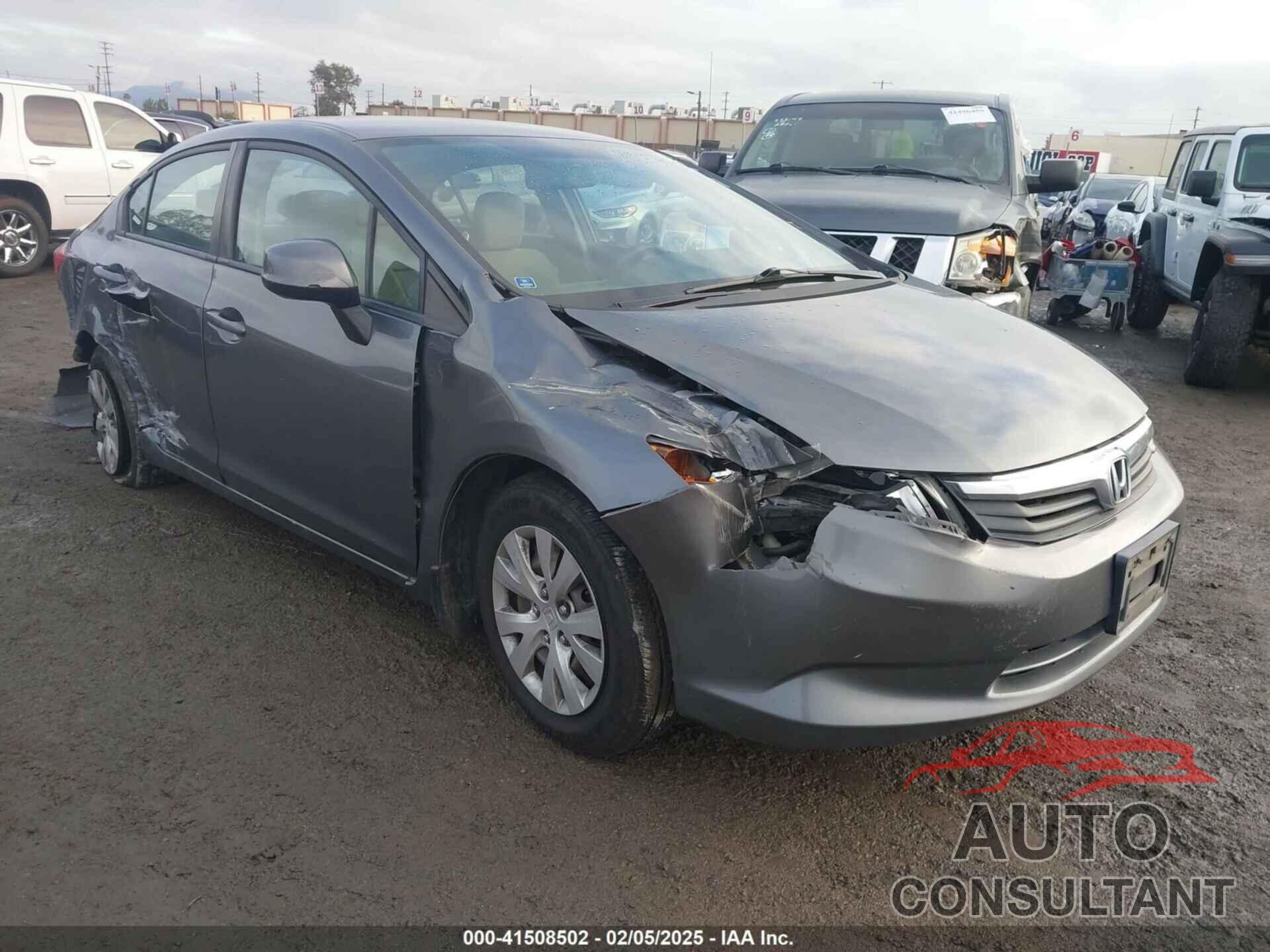HONDA CIVIC 2012 - 19XFB2F52CE350955