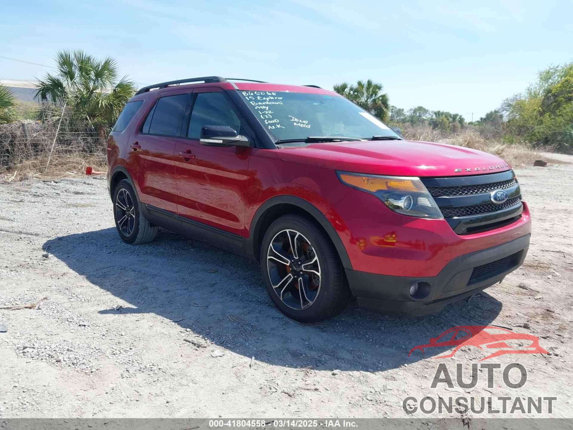 FORD EXPLORER 2015 - 1FM5K8GT9FGB65068