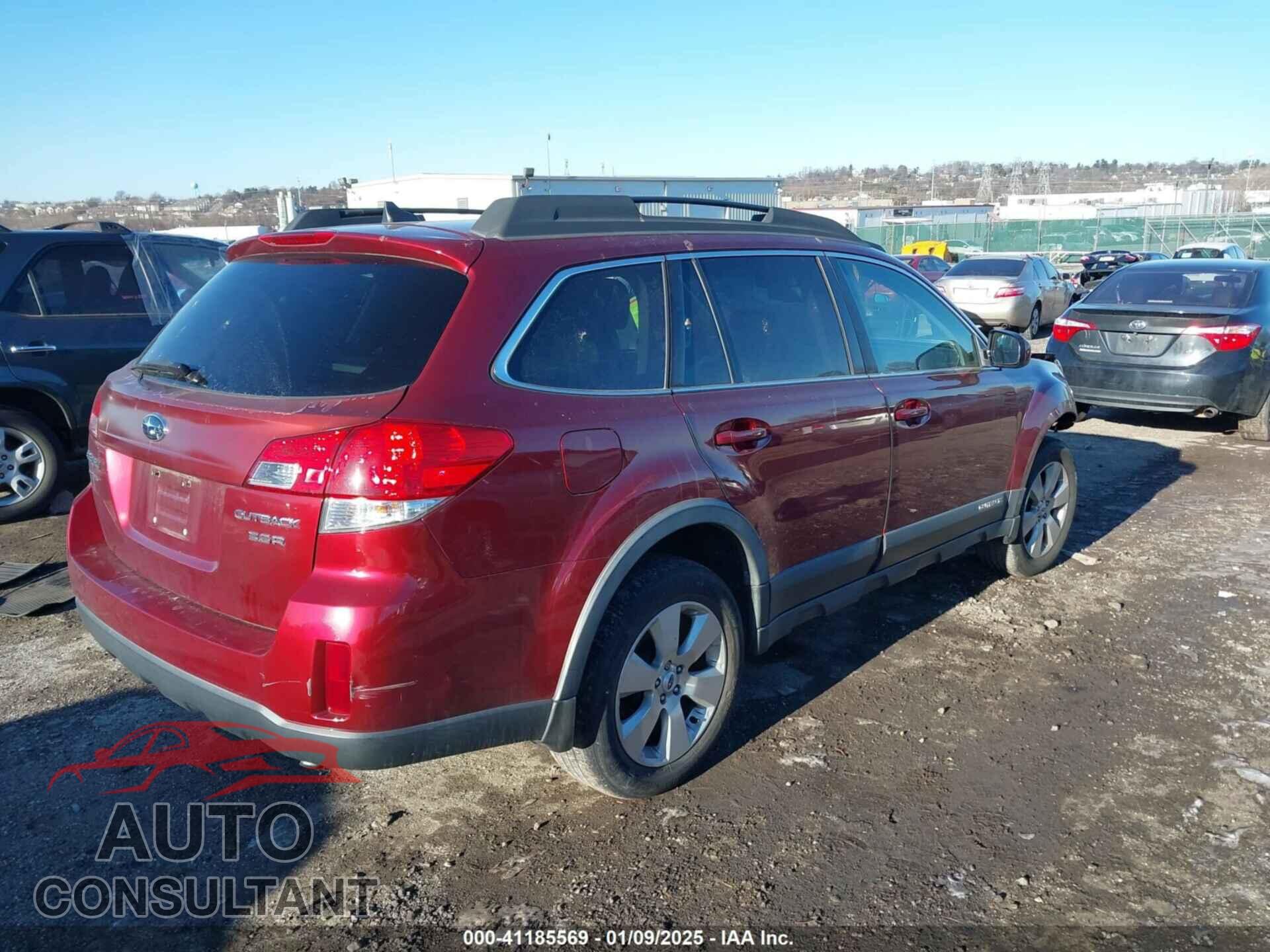 SUBARU OUTBACK 2012 - 4S4BRDJC8C2302087