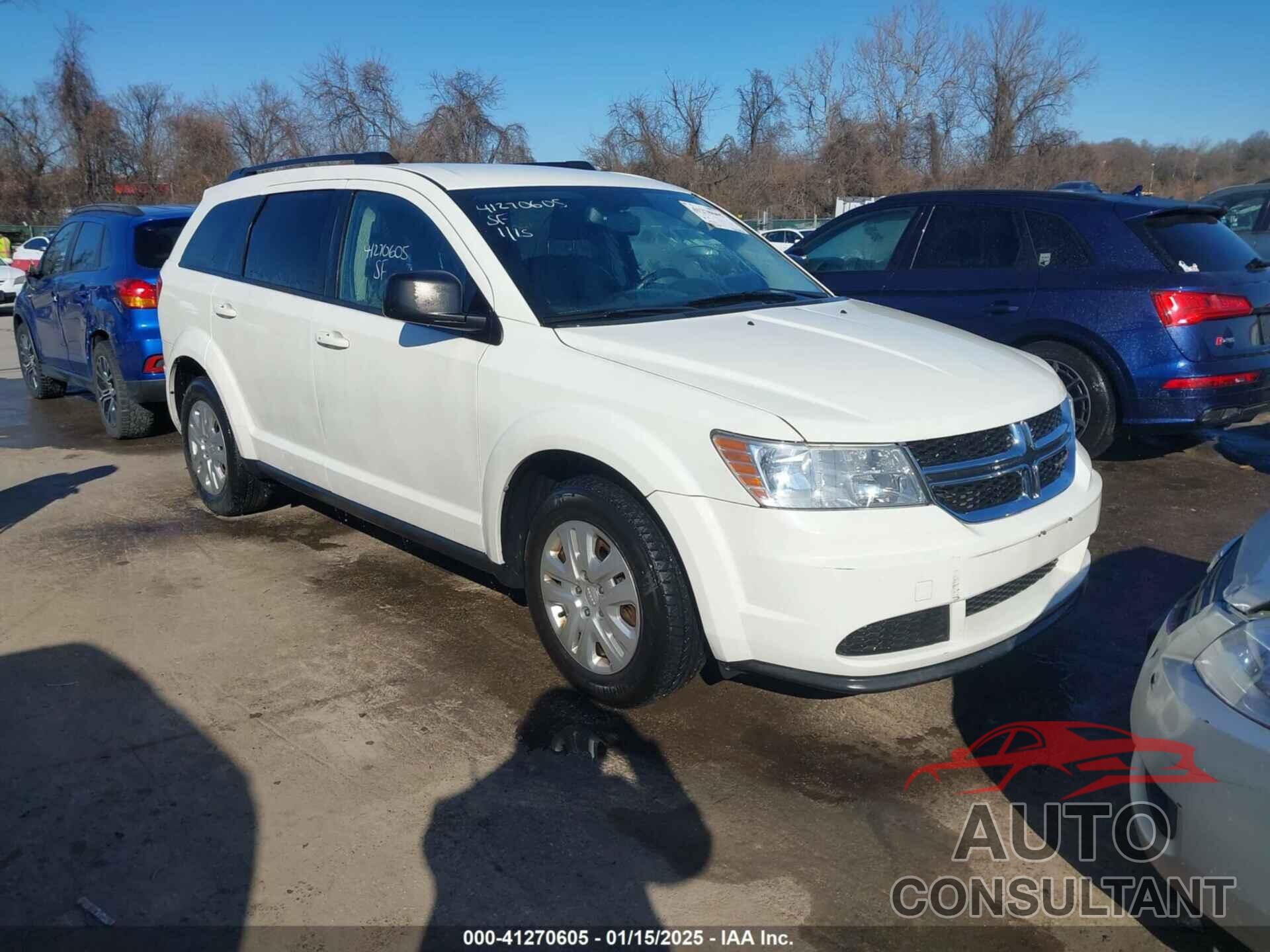 DODGE JOURNEY 2017 - 3C4PDCAB5HT529527